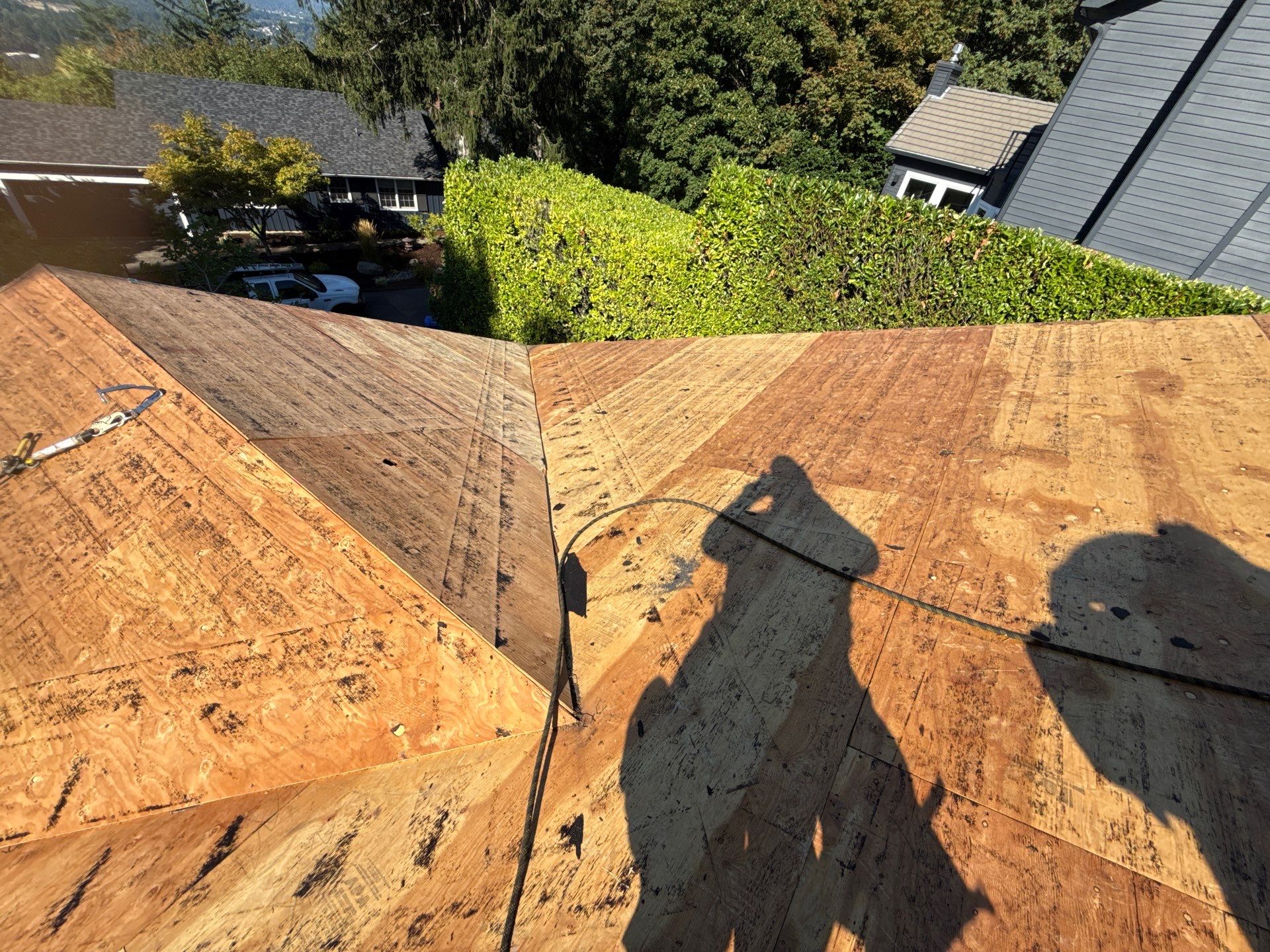 Project in Portland by Tom Leach Roofing