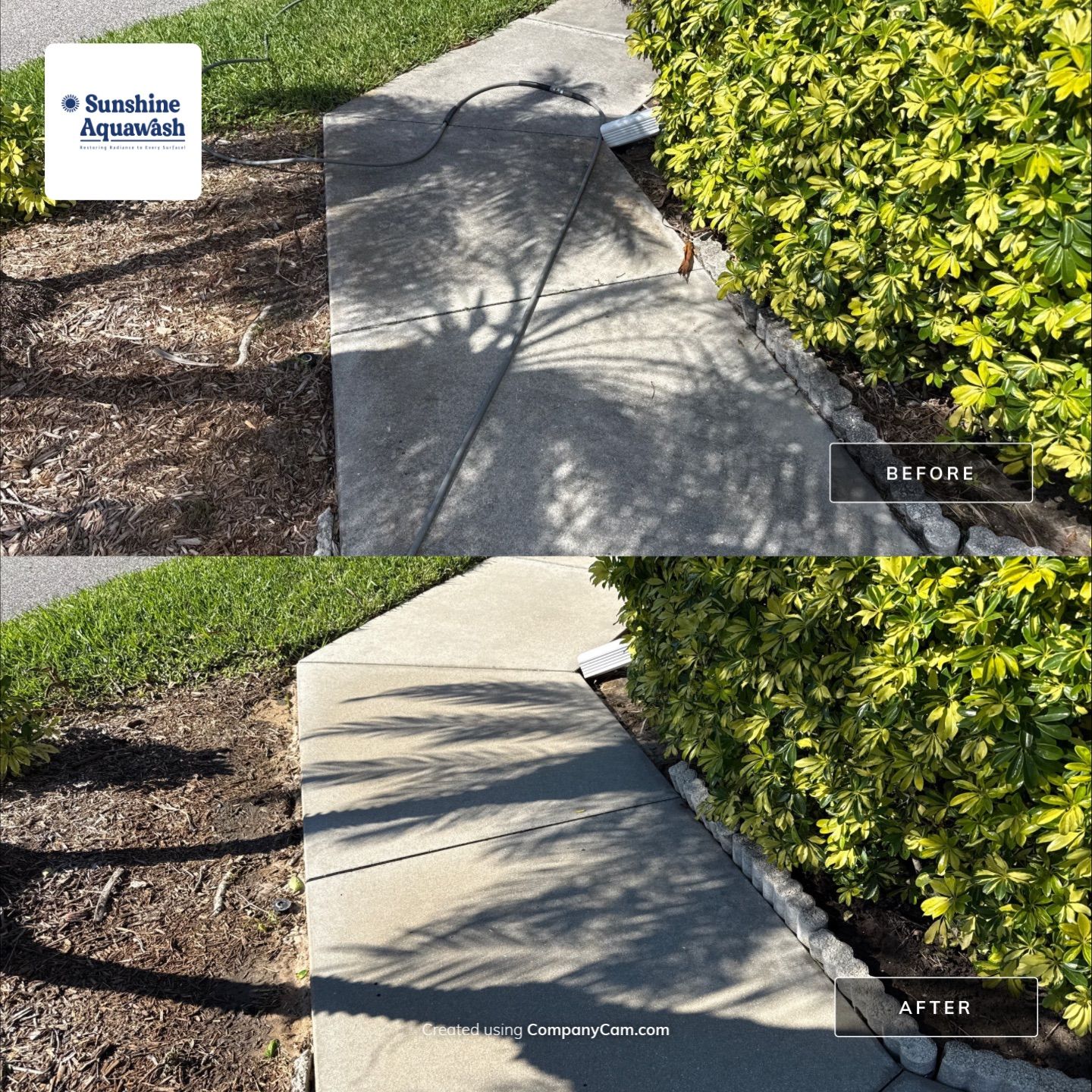 🚿 Another Stunning Driveway & Entryway Cleaning at Captain’s Court Condos – Terra Ceia, FL! by Sunshine AquaWash
