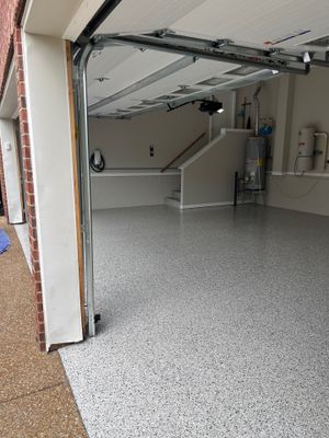 Garage Floor Coating using Cabin Fever