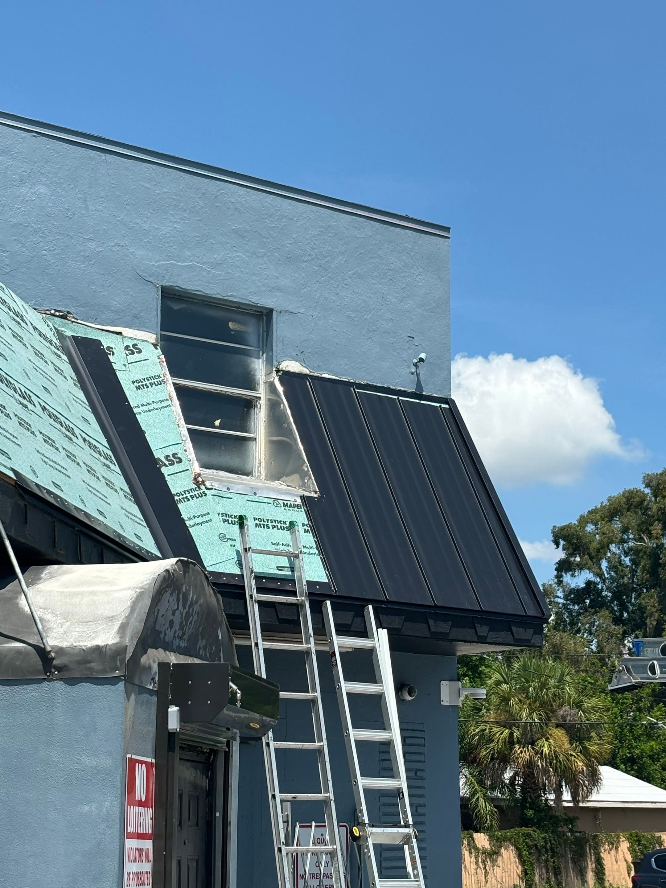 Black Standing Seam by Reimagine Roofing