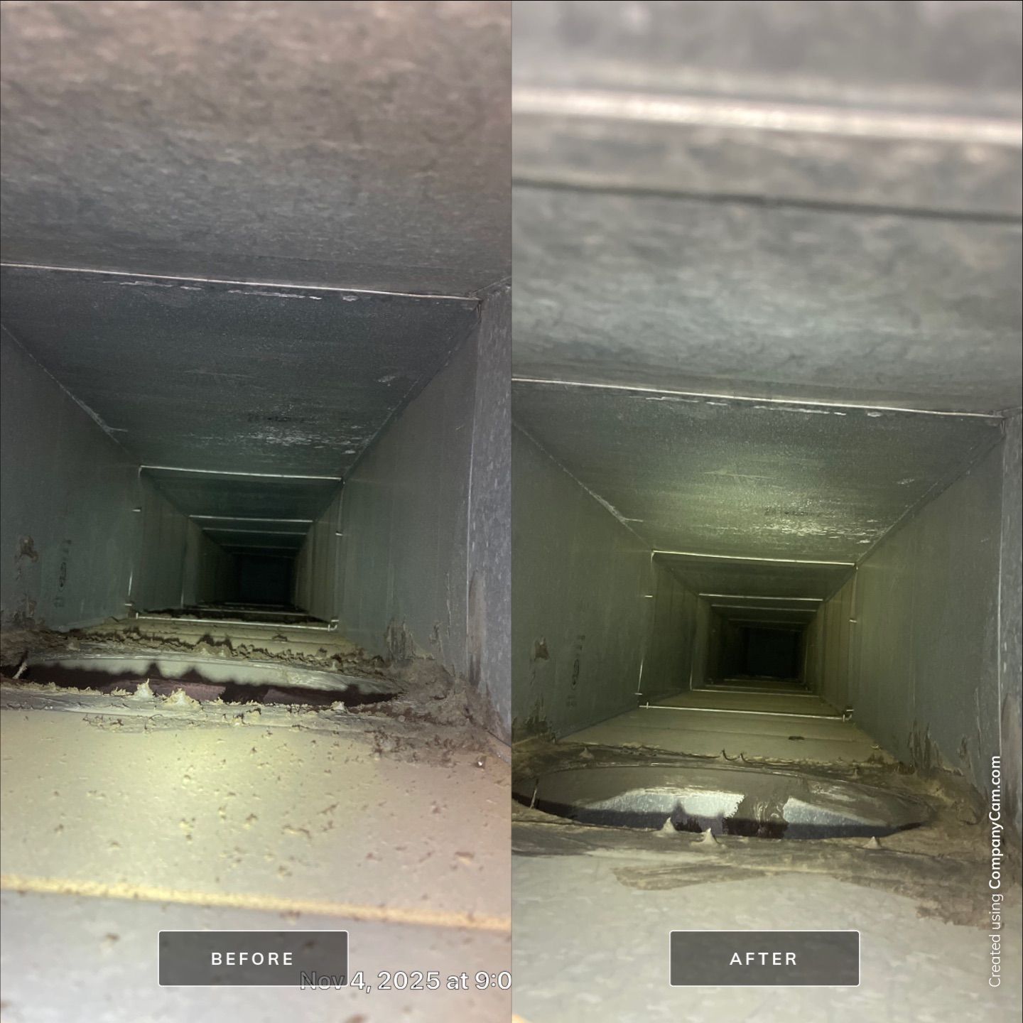 Project in Columbus by Voyager Air Duct Cleaning