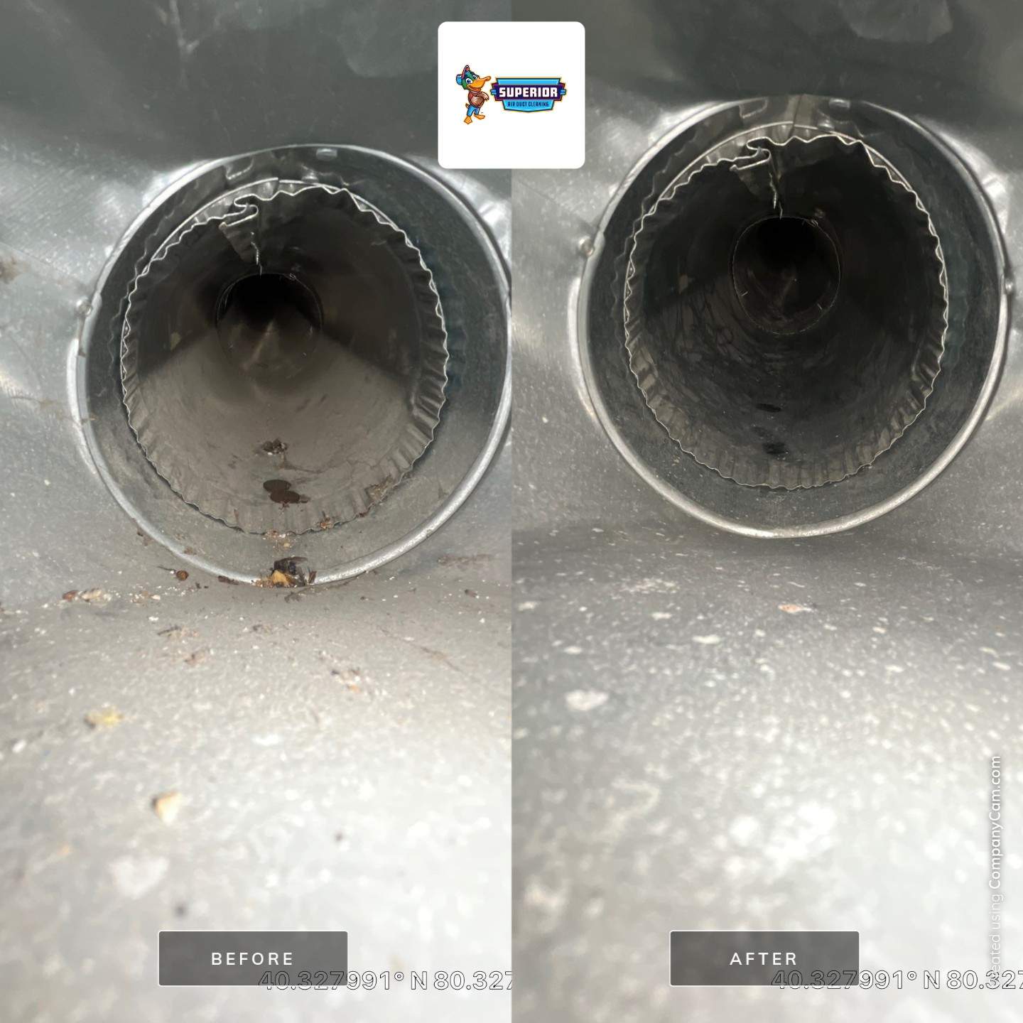 Air Duct Cleaning With a Vacuum Truck in McDonald, PA by Superior Air Duct Cleaning