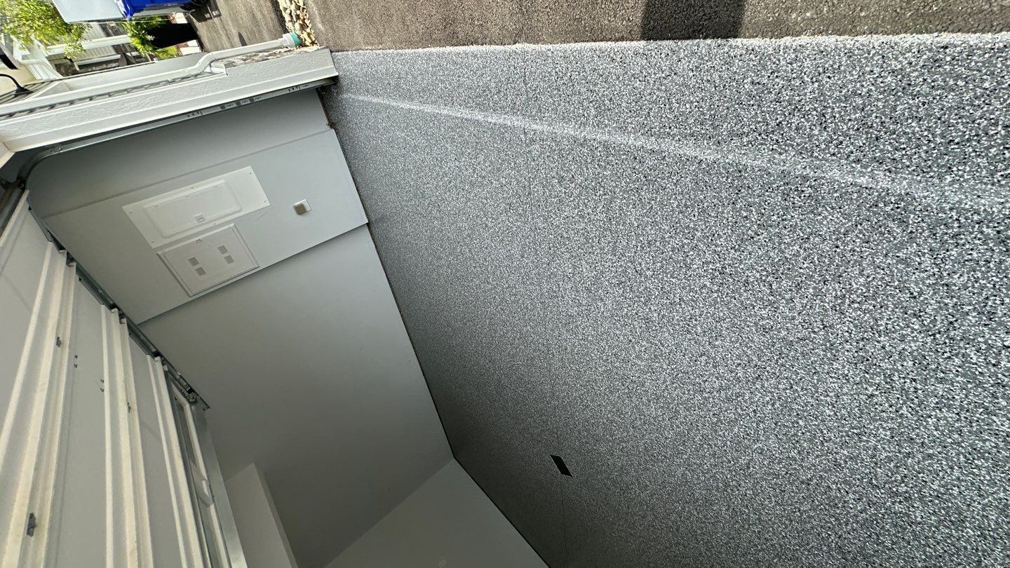 Porch + Garage Project in Evans City by Floors in a Day, Inc