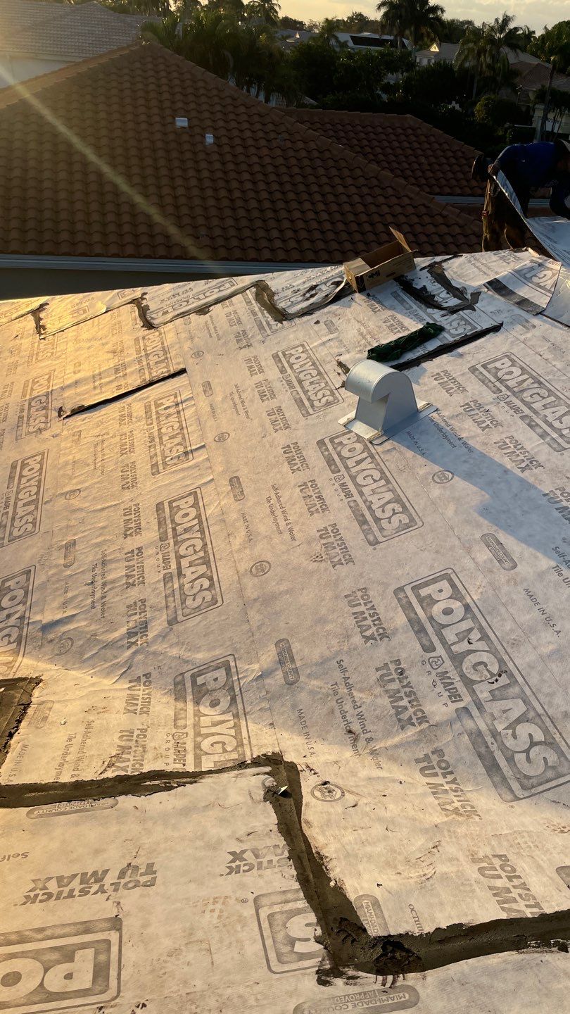 Residential Roofing Installation using Eagle Roofing Tile by BLUES BROTHERS ROOFING