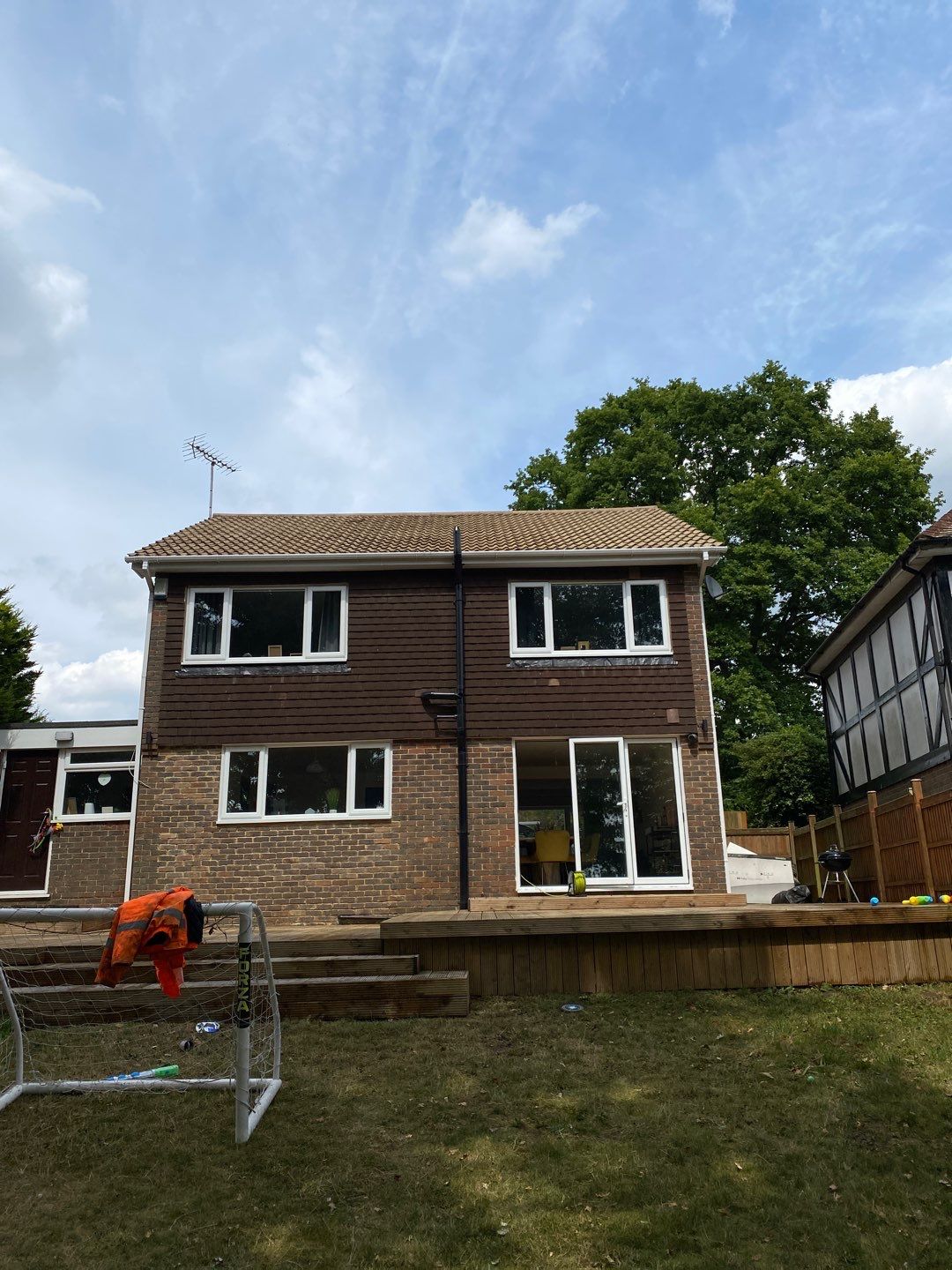 Exterior Clean - Roof - Patio - Driveway using Honda 15lpm Low Pressure Washing Machine by Ges Exterior Cleaning ltd