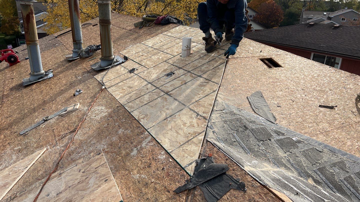 Multi-family unit roof replacement by Pro Home Services Inc