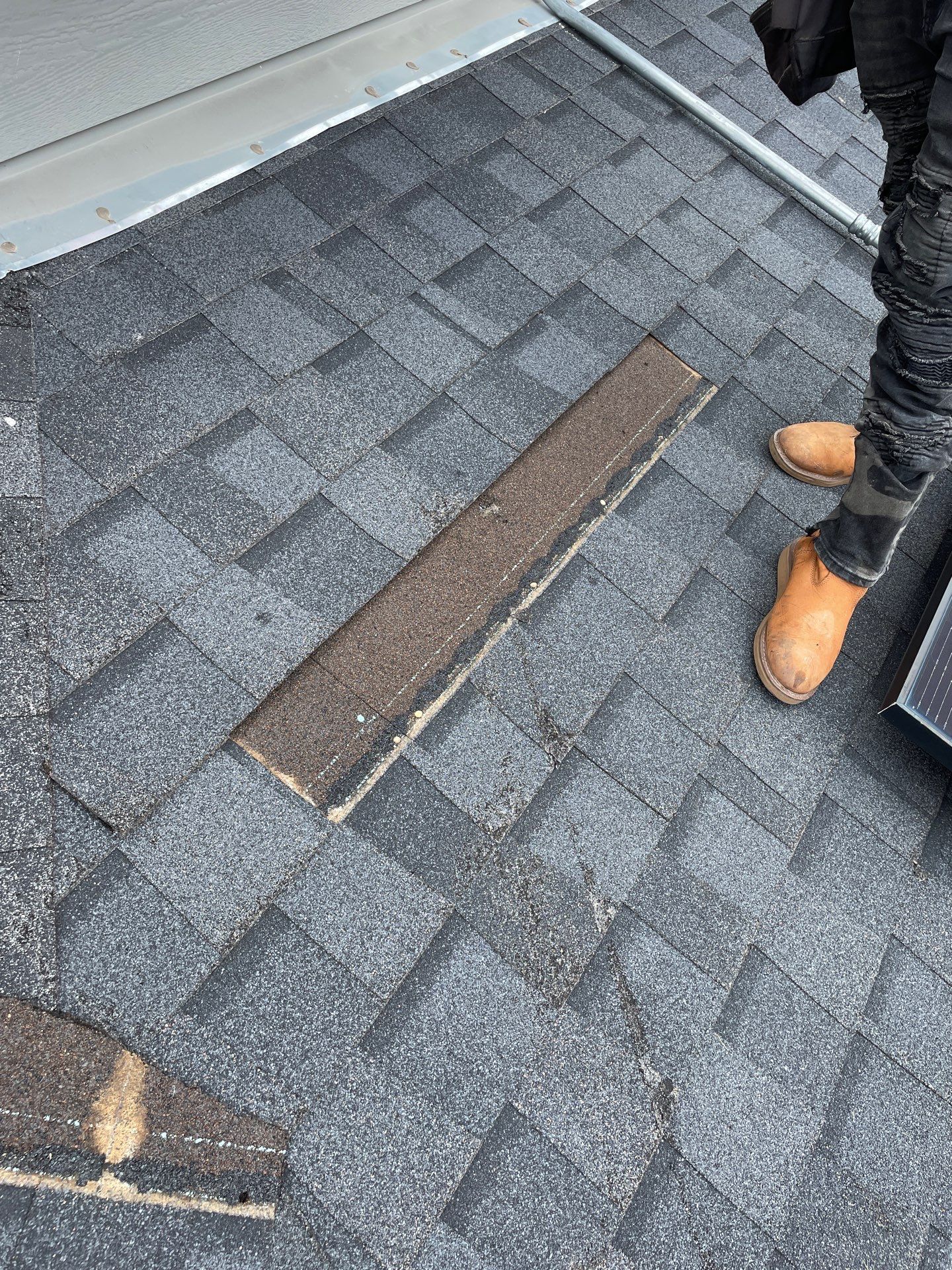 Hail Damage using Owen's Corning Duration (Lifetime) Shingles by Roof Repair Company