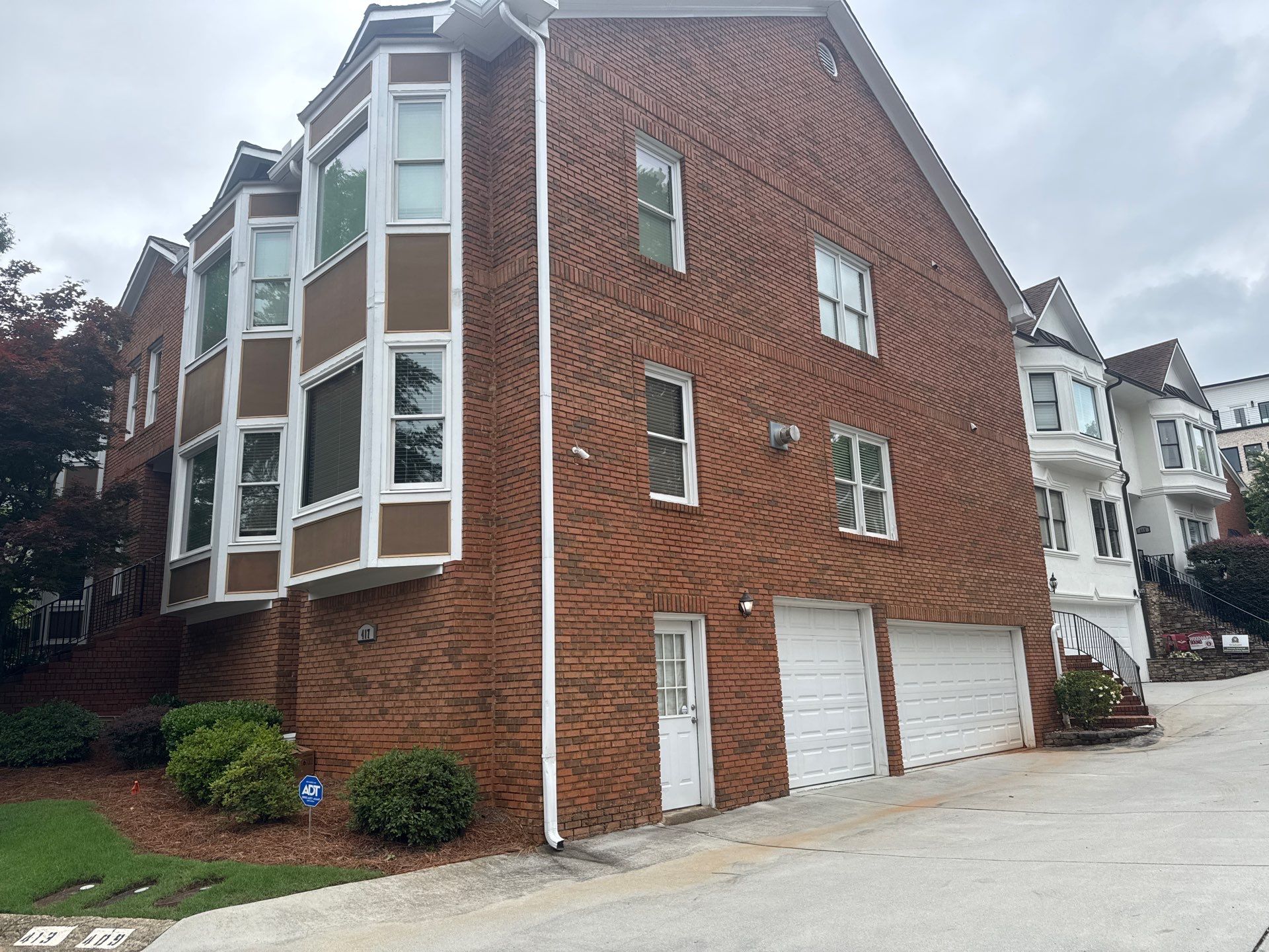 Atlanta Townhome Exterior Painting and Modern Color Palette Update by Swift Home Renovations