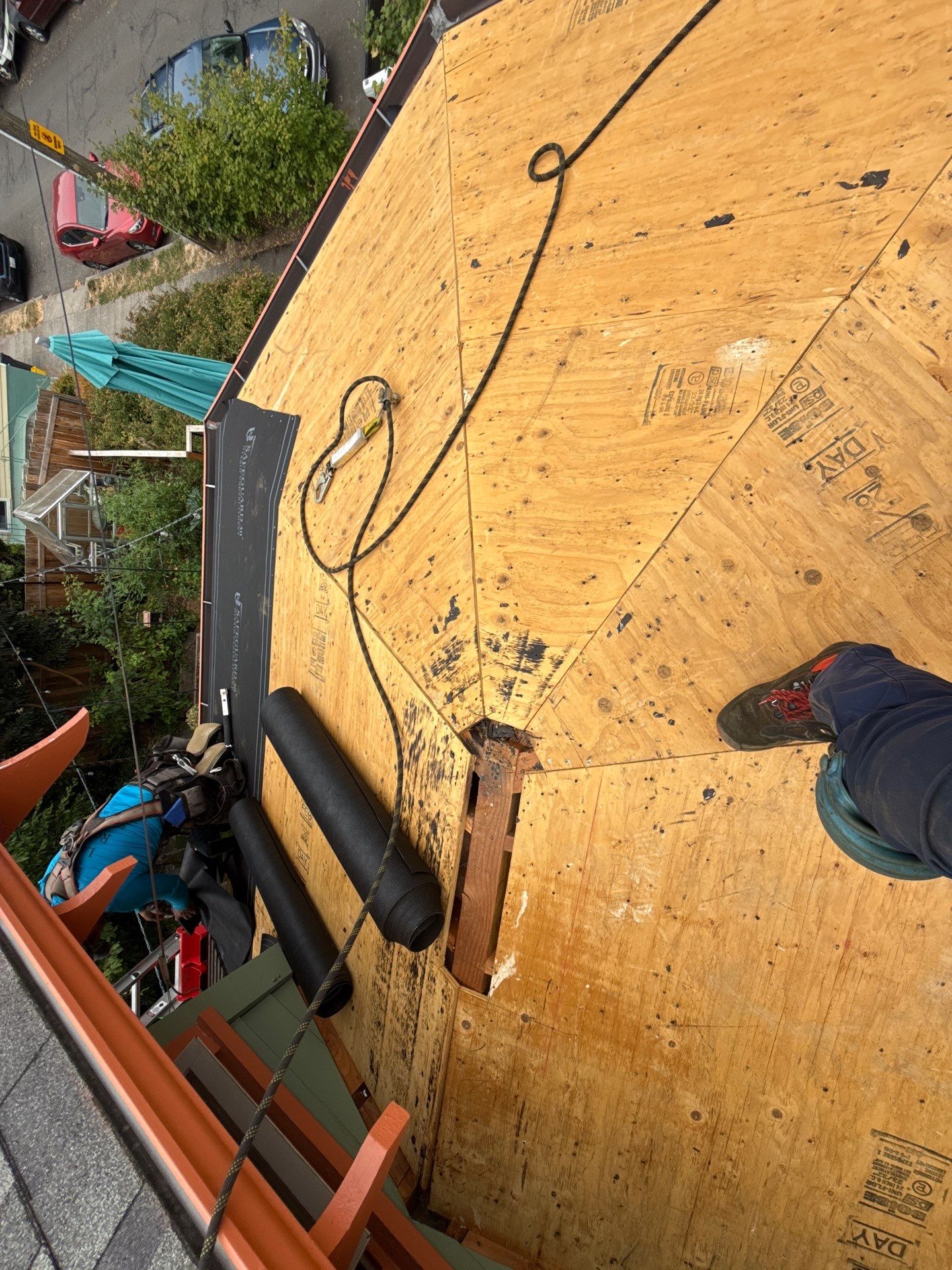 Project in Portland by Tom Leach Roofing