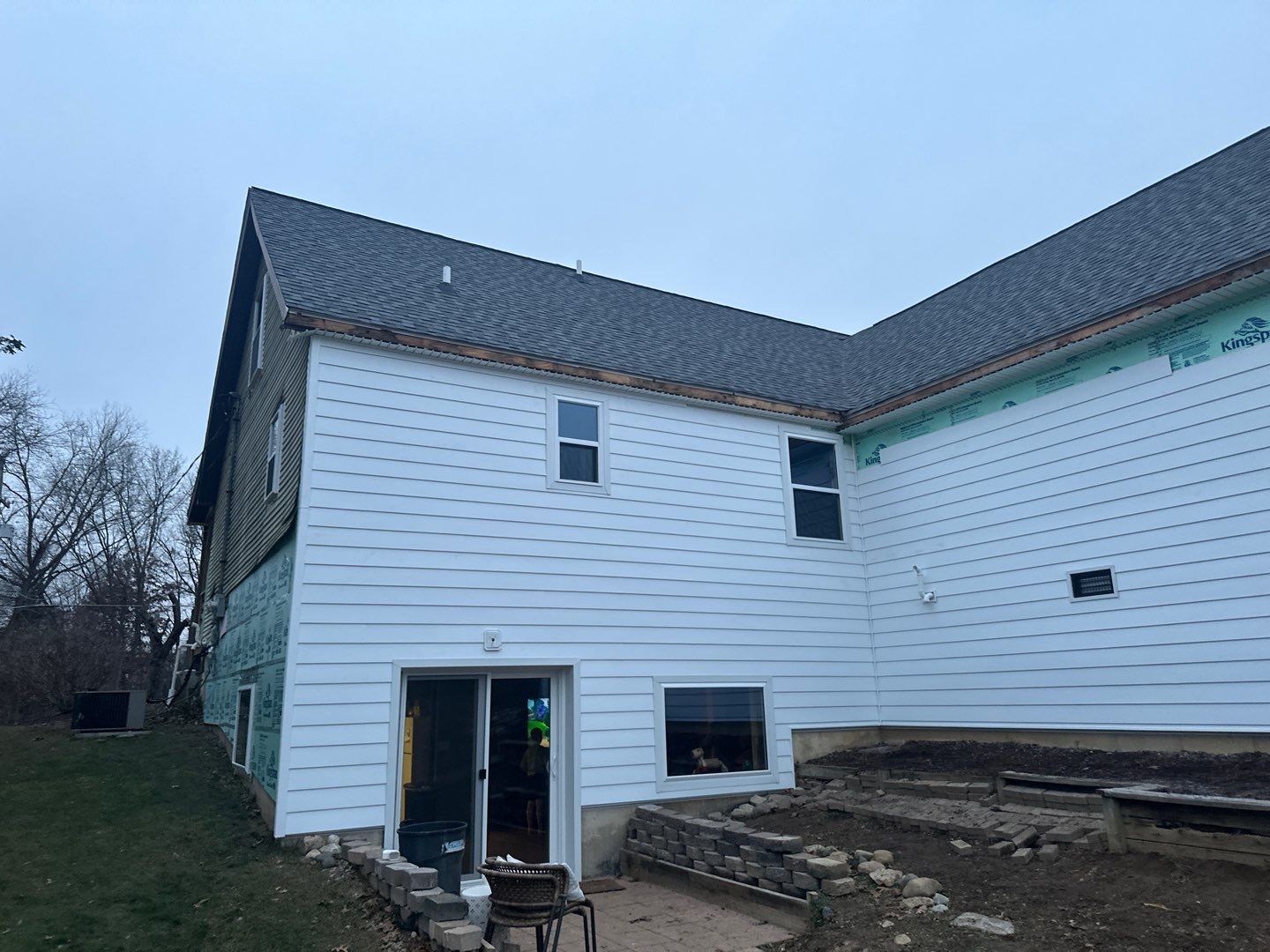 Siding Replacement using Ascend 7" Composite by 180 Contractors