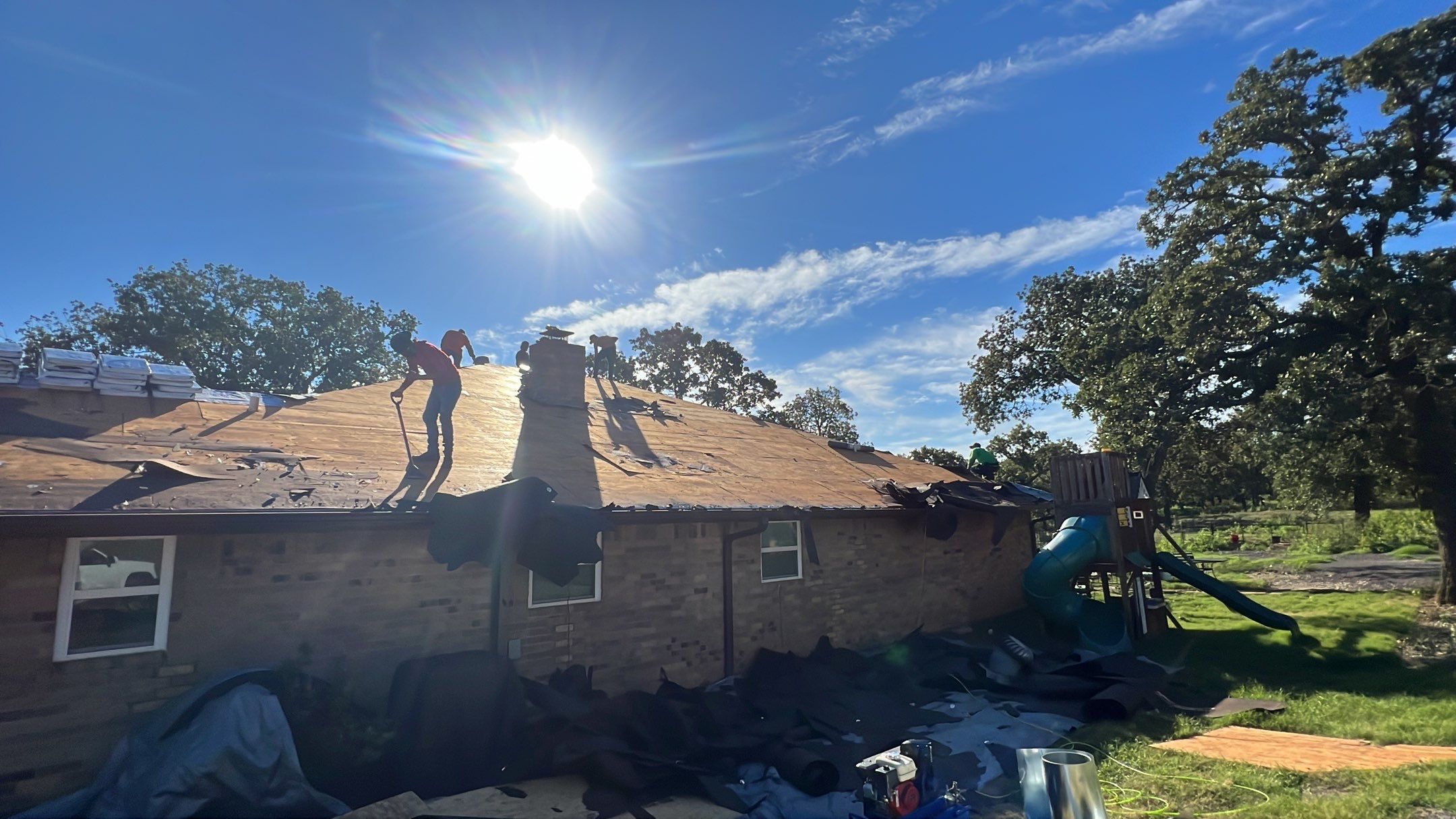 Residential Roofing Installation using ATLAS Pinnacle Pristine Shingles by Harvey Roofing & Construction