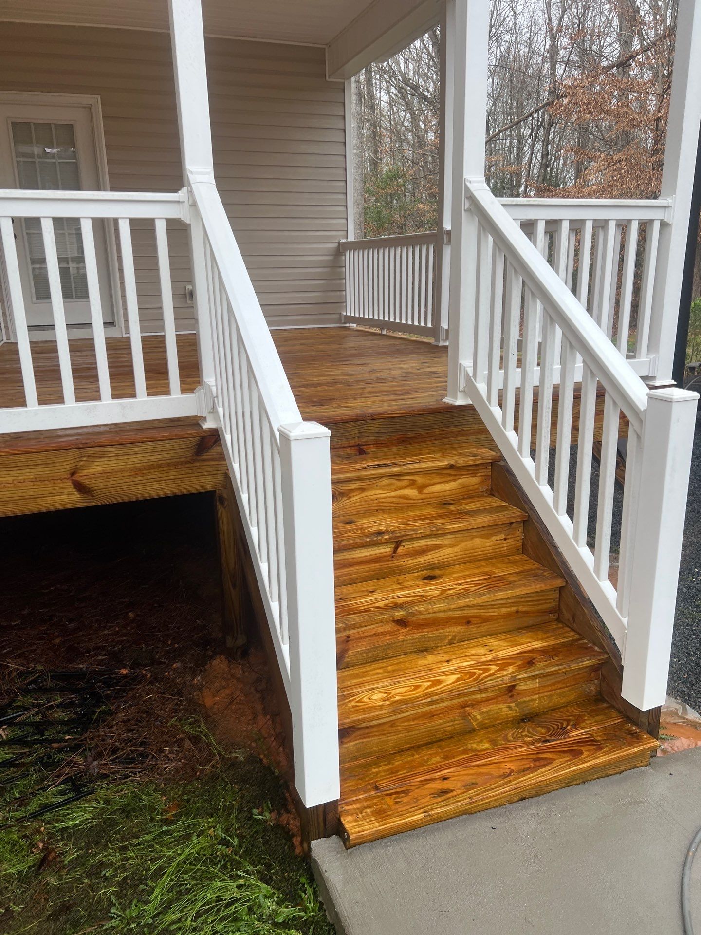 Weathered Deck using Wood Sealant by DuraSeal