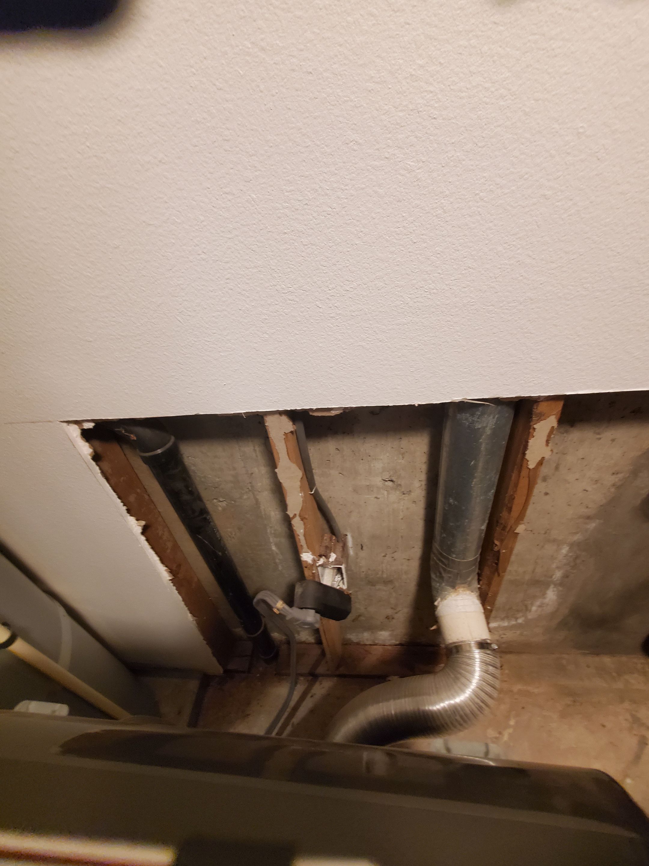 Water Damage using Air Movers by Construction Now LLC