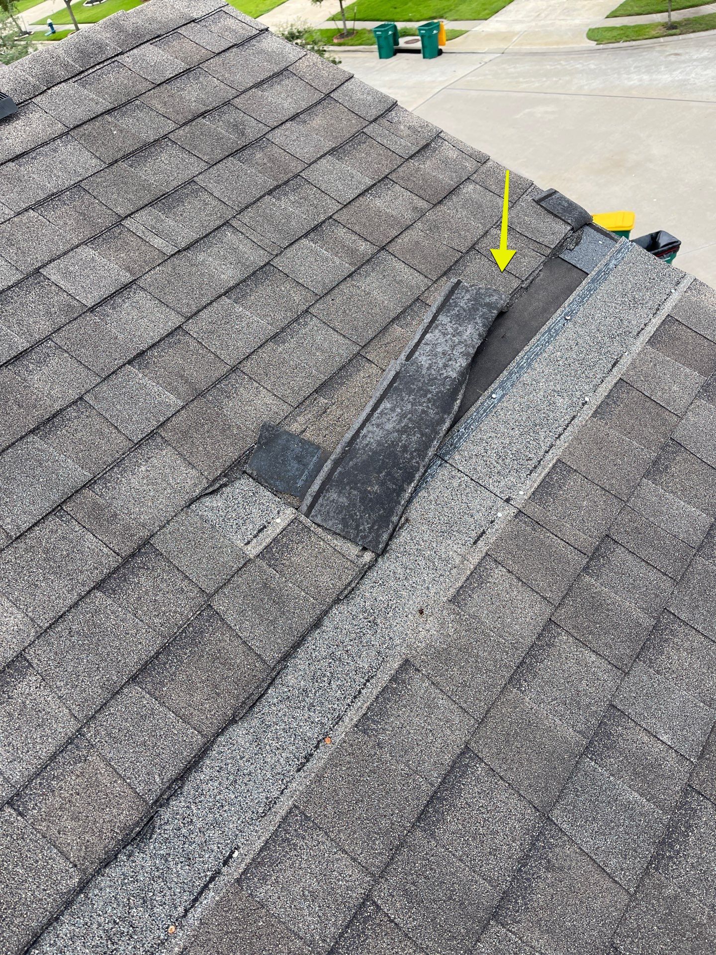 Hail Damage using Owen's Corning Duration (Lifetime) Shingles by Roof Repair Company