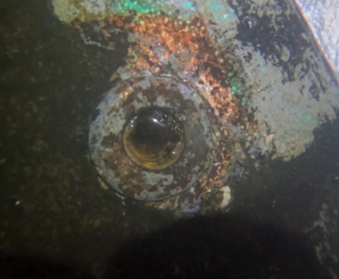 Project in Ft Myers Beach by Florida Hull Cleaning 