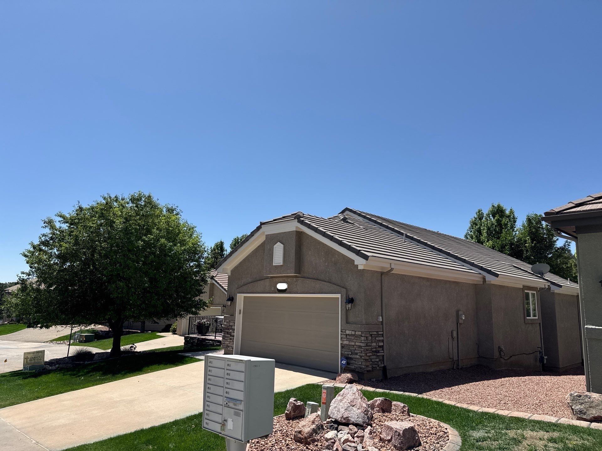 Elastomeric Project in Peregrine  by Carroll Painting LLC