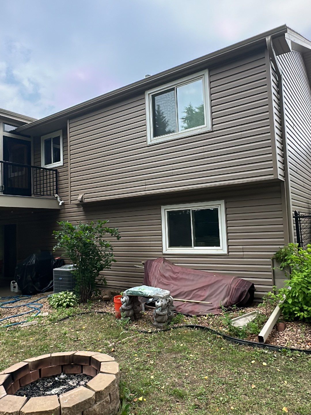 5" Gutters in St. Paul by Next Level Seamless Gutters / Exteriors Inc.