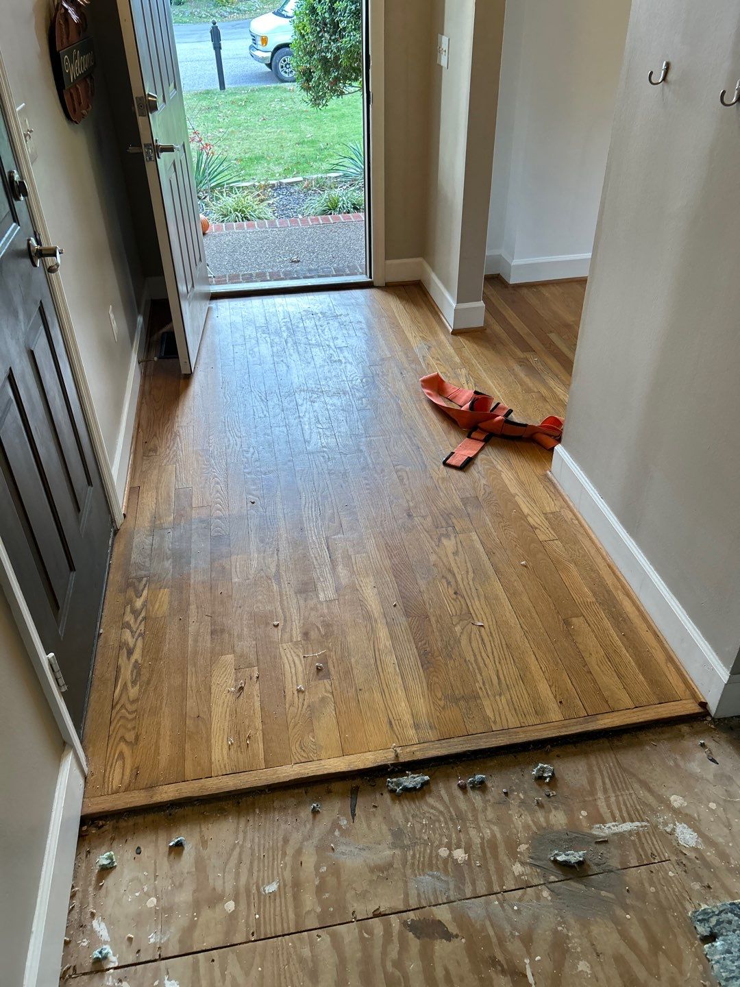 Harwood installation and refinish by Footprints Floors of Nashville