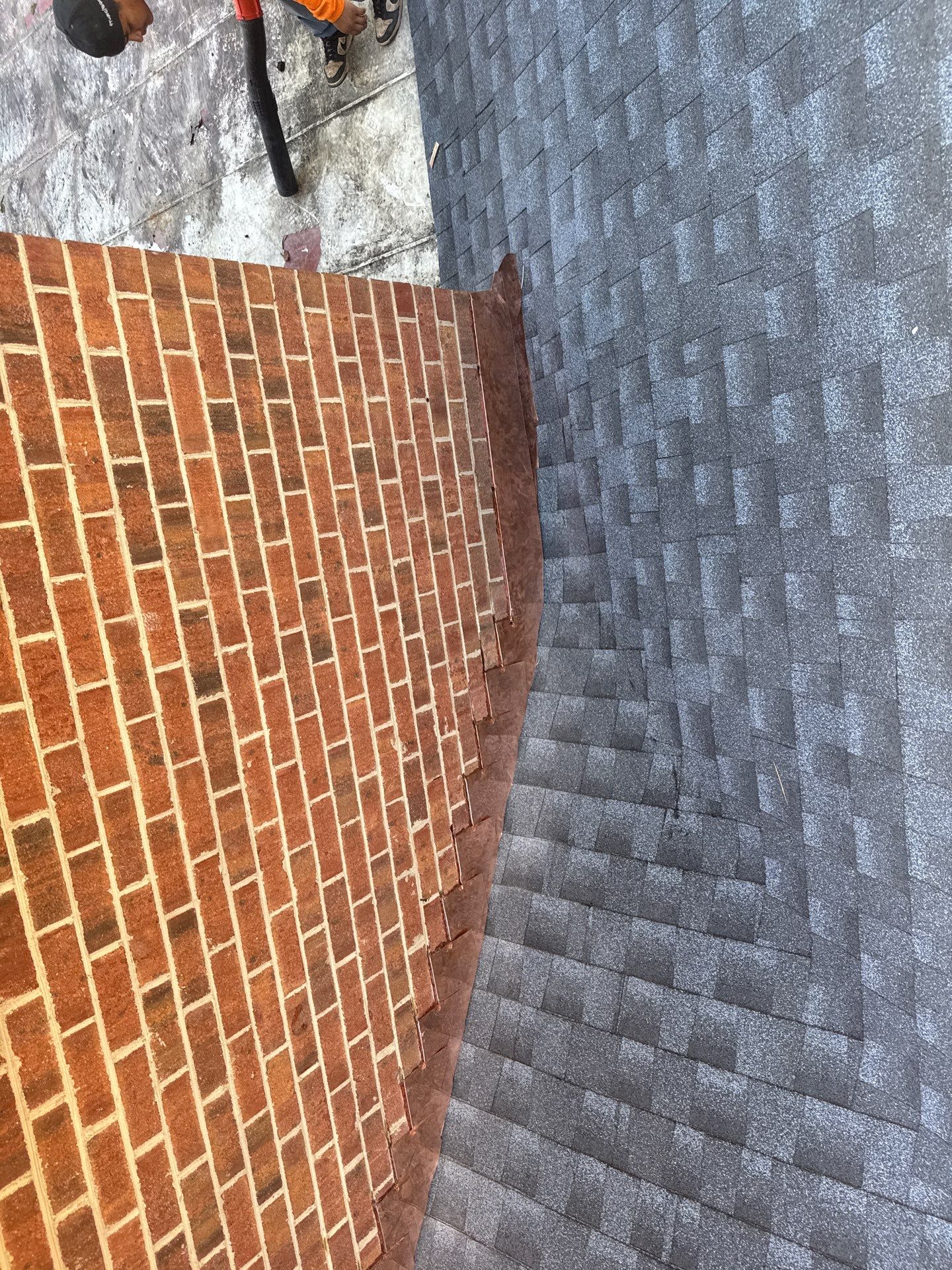 GAF HDZ Roof with Copper Standing Seam by H&S Roofing and Gutter