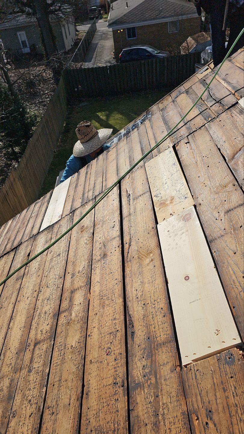 Atlas Pinnacle, Color: Morning Harvest, Drip Edge: Royal Brown by Eagle Eye Roofing