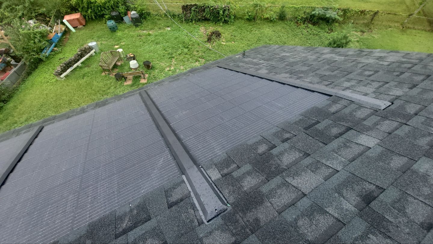 Roof and Solar Installation using GAF Timberline Solar HDZ by ExteriorPros