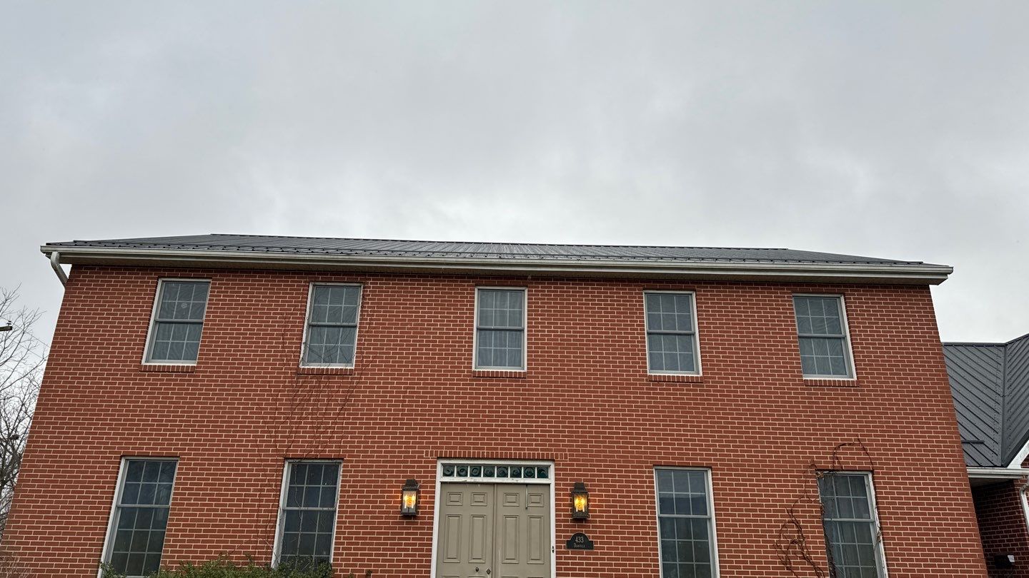 Residential Roofing Installation using Performance Panel Metal - Frost Black by RoofX 