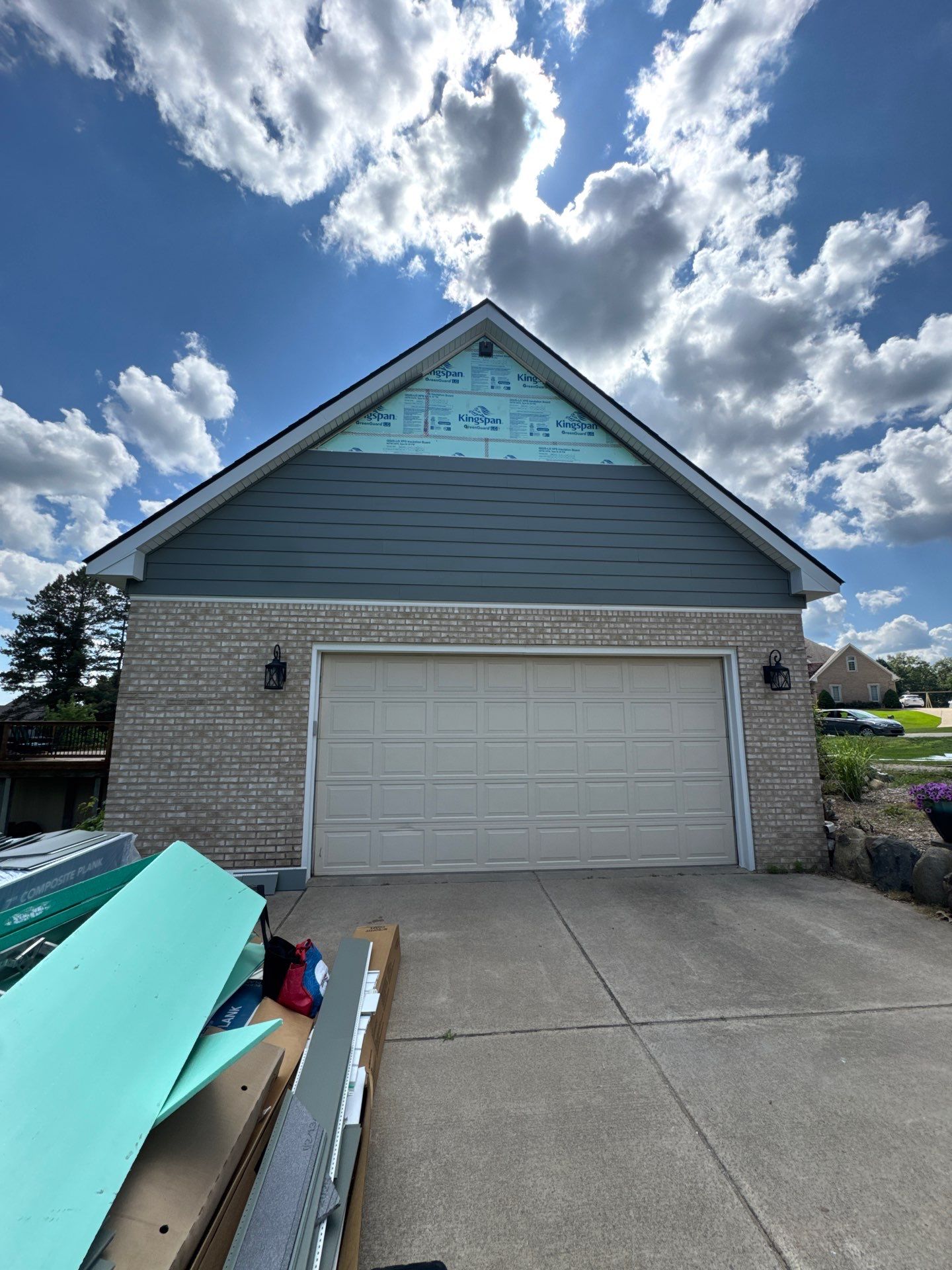 Siding Replacement using Alside Mountain Fern by 180 Contractors