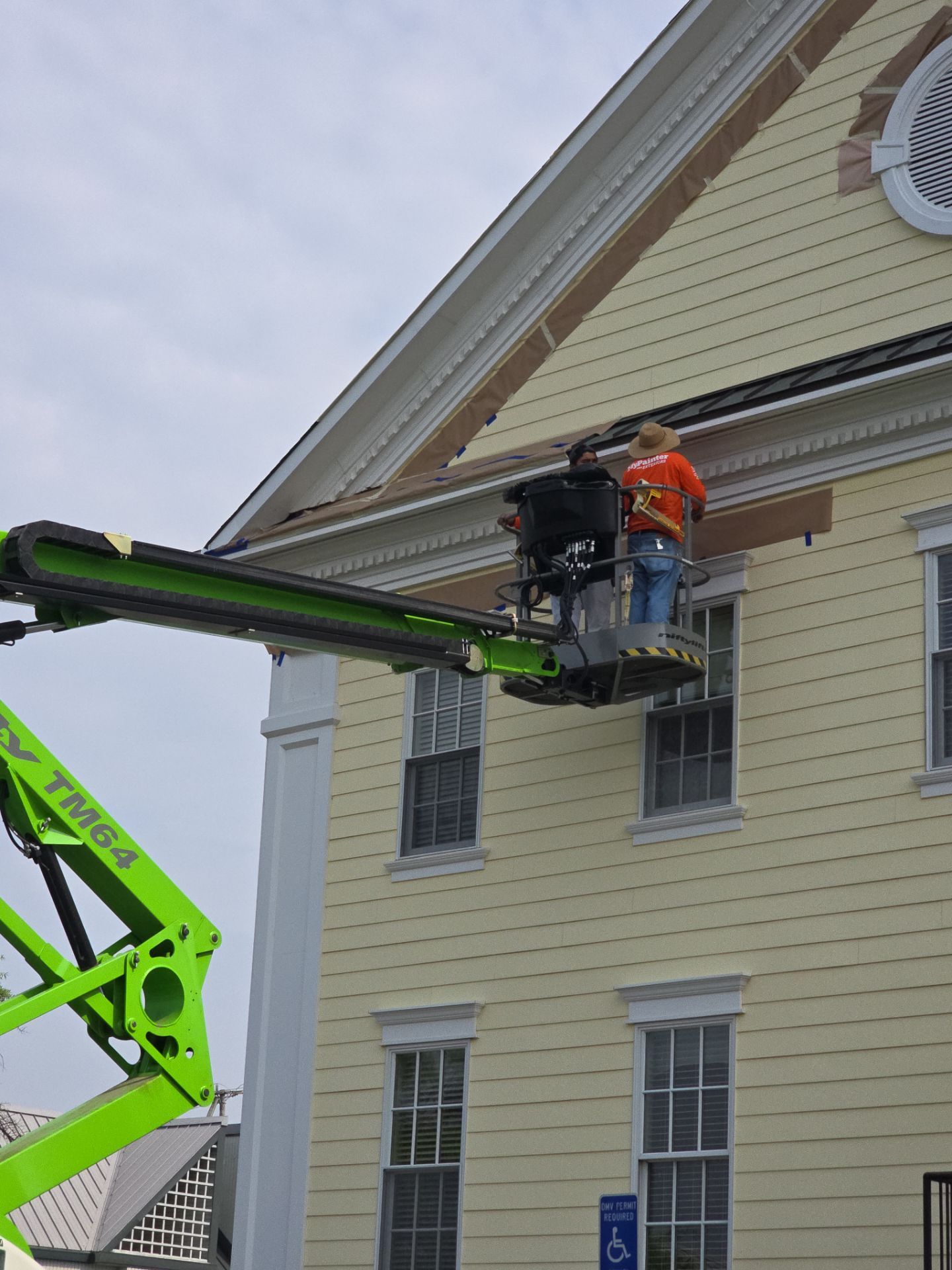 Commercial Exterior Painting Services for Mainstreet Bank in Leesburg, VA by My Painter 