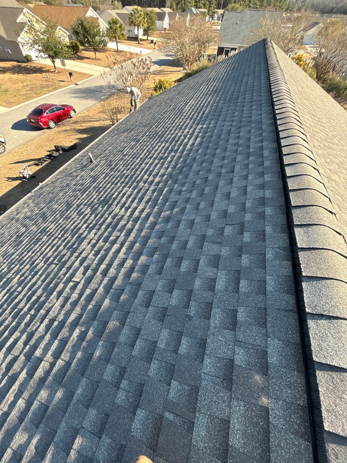 GAF HDZ - Weathered Wood by Linta Roofing Inc