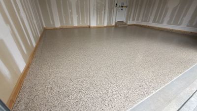 Mark Chose The Best Time To Do His Floor, Right Before Move In 