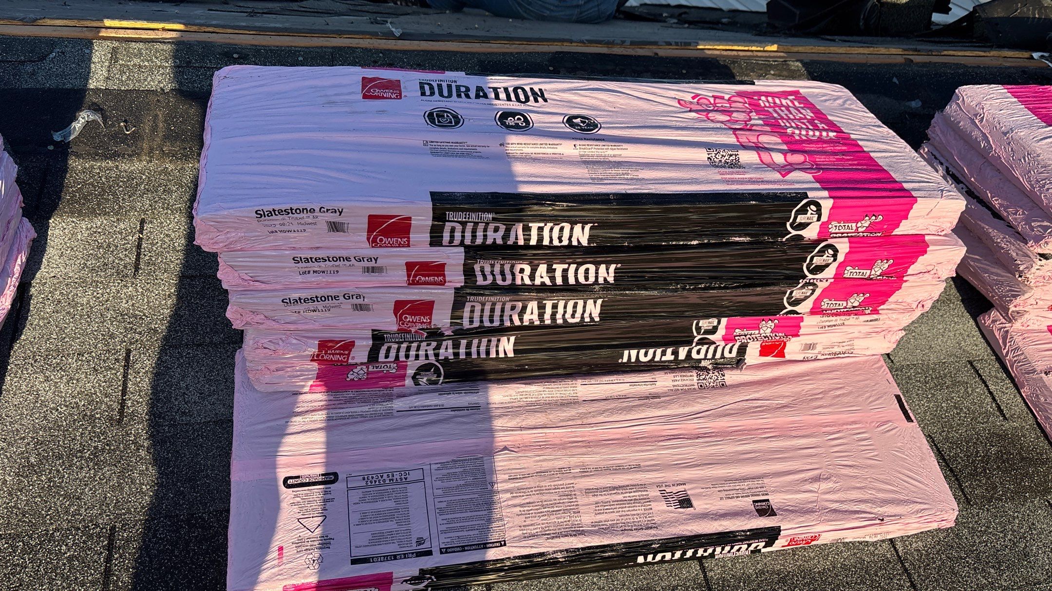 Roof Replacement using Owens Corning Slatestone Gray by 180 Contractors