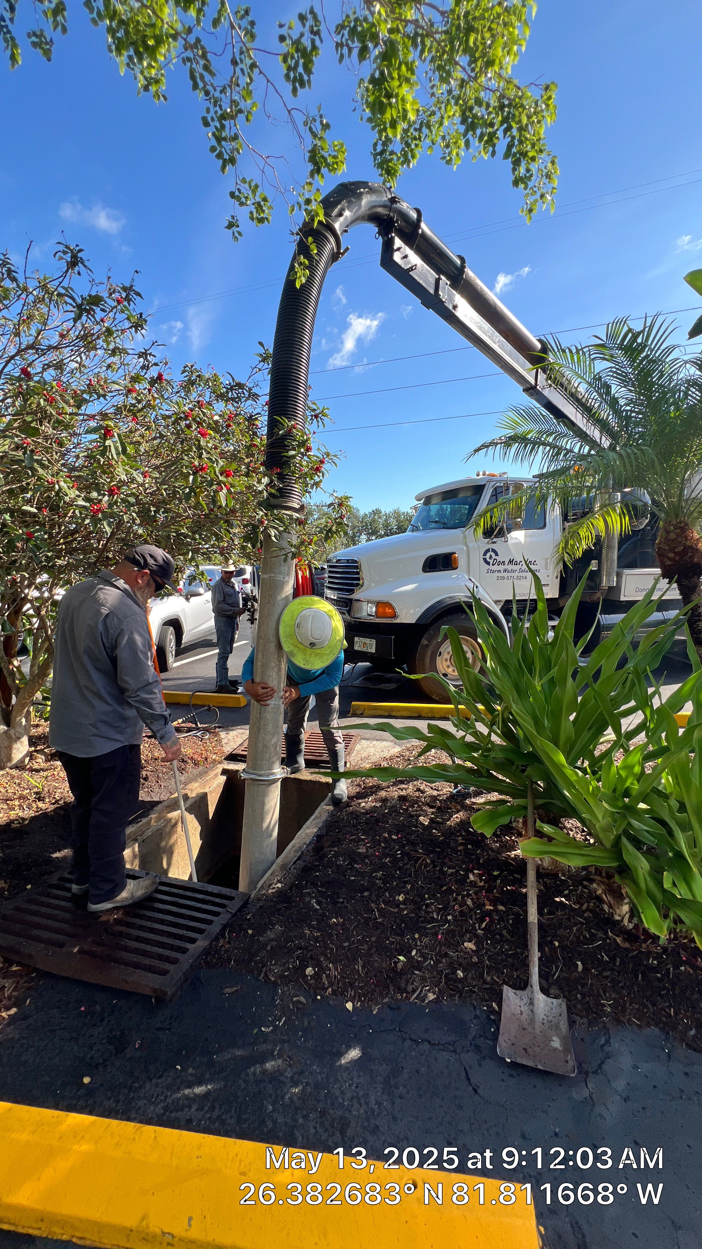 Pelican Landing Fitness & Tennis Court Parking Lot Stormwater System Maintenance by APS Power & Water