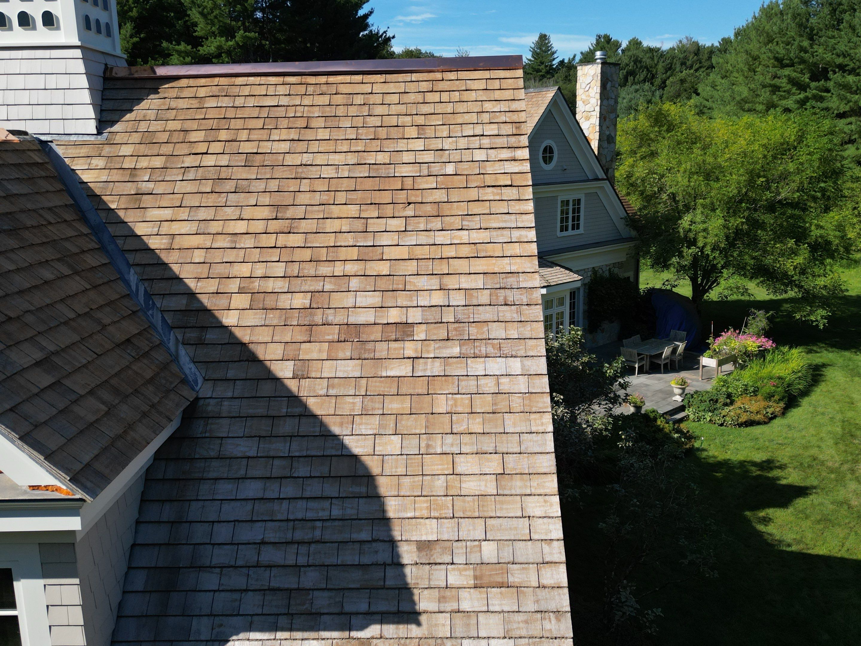 Cedar Shake Roof Restoration by Mighty Dog Roofing of Greater Middlesex County