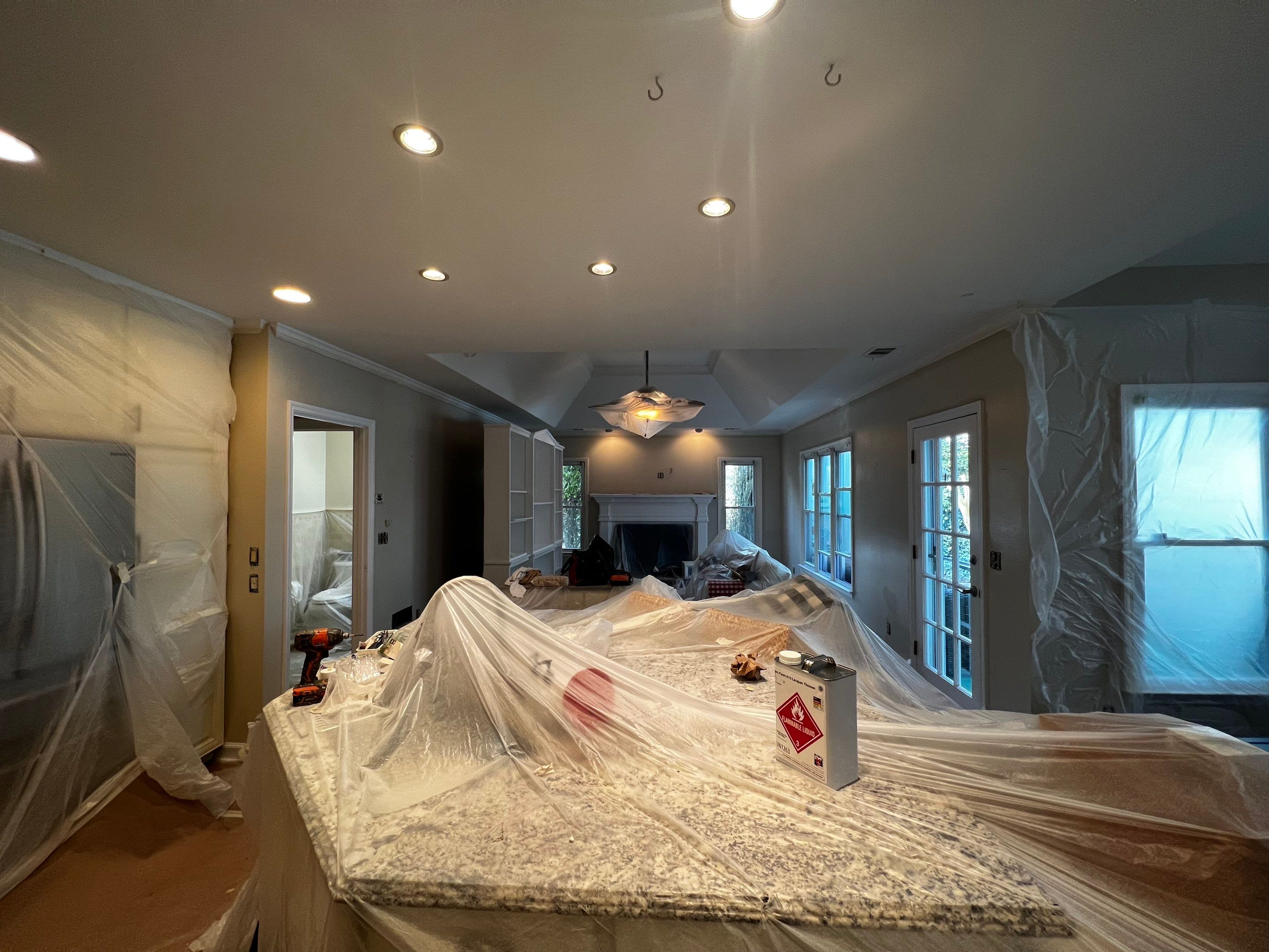 Comprehensive Interior Painting and Cabinet Refresh in Marietta by Swift Home Renovations
