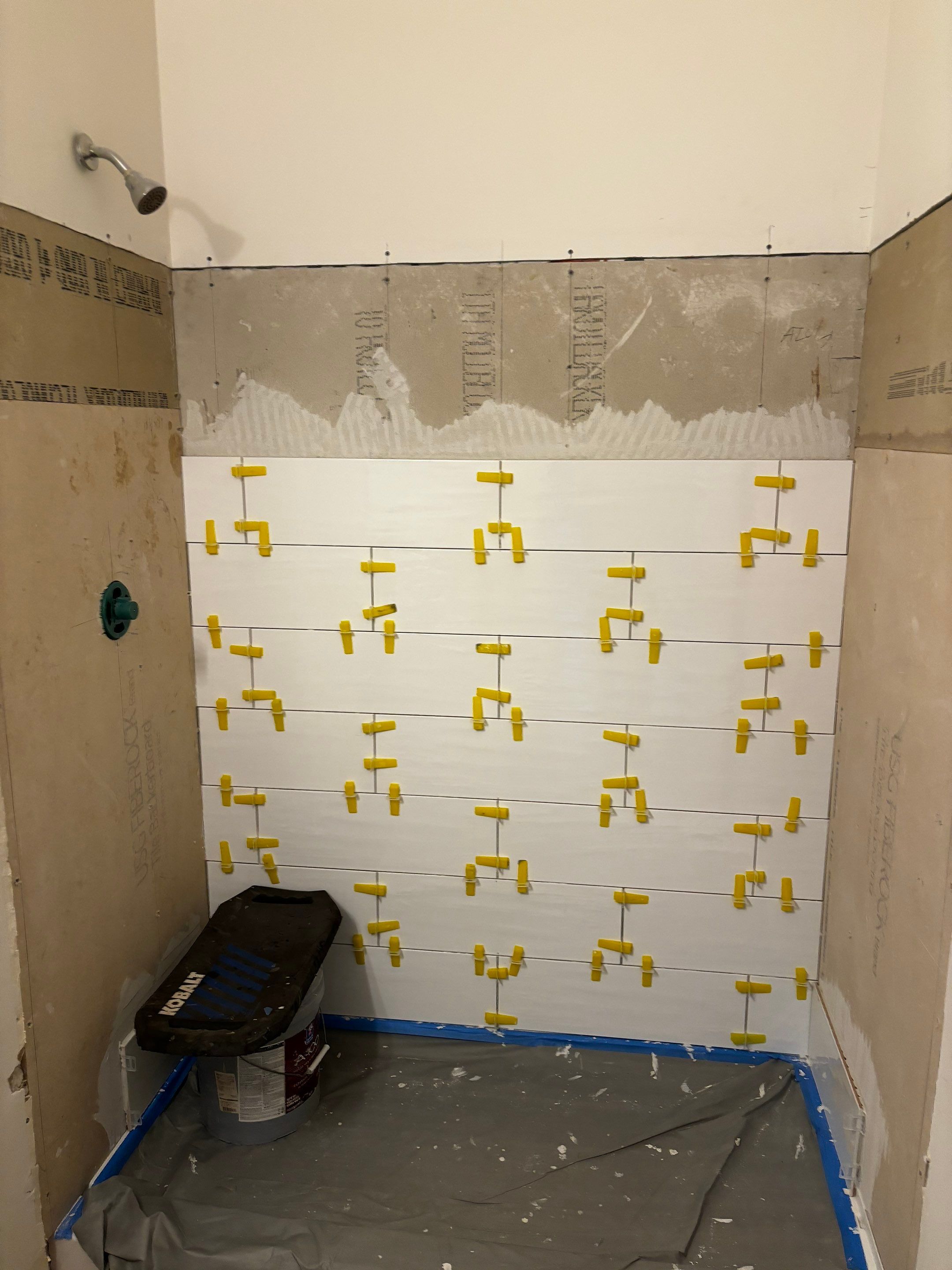 Bathroom Remodel using Sherwin Williams Duration Satin finish by Laser Focused Solutions LLC