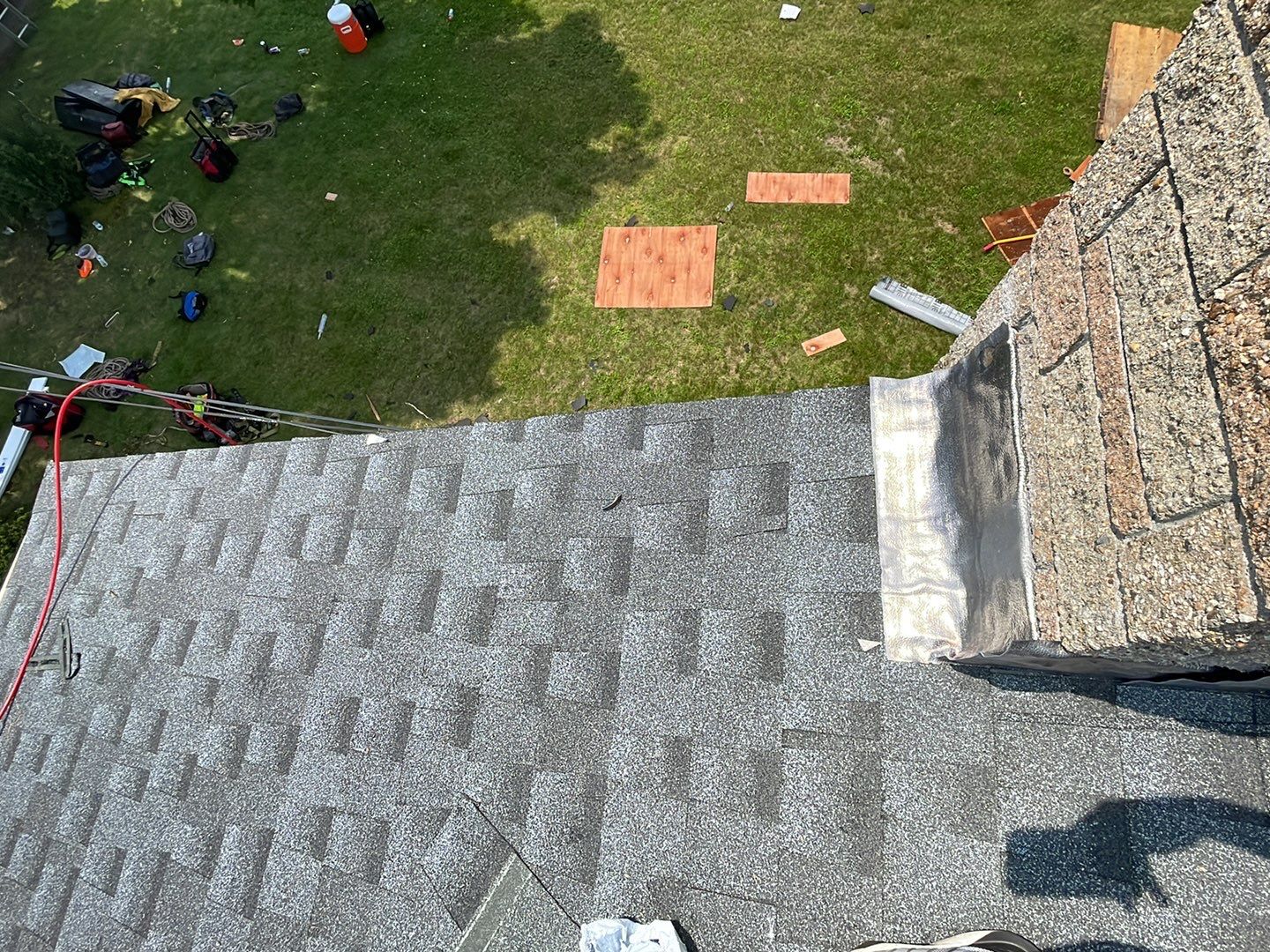 Residential Roofing Installation using GAF Timberline HDZ by Sensible Home Solutions