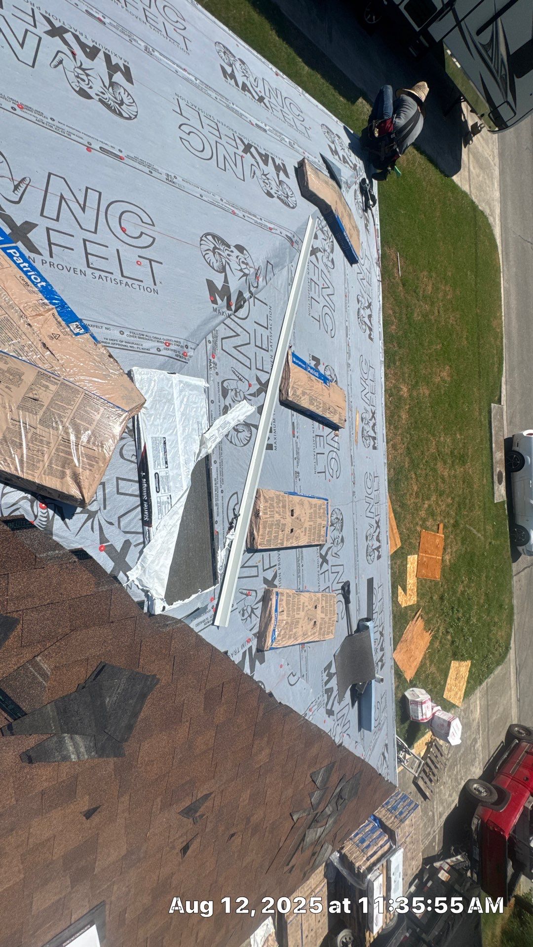 Project in New Braunfels by Rhino Roofing and General Contracting, LLC