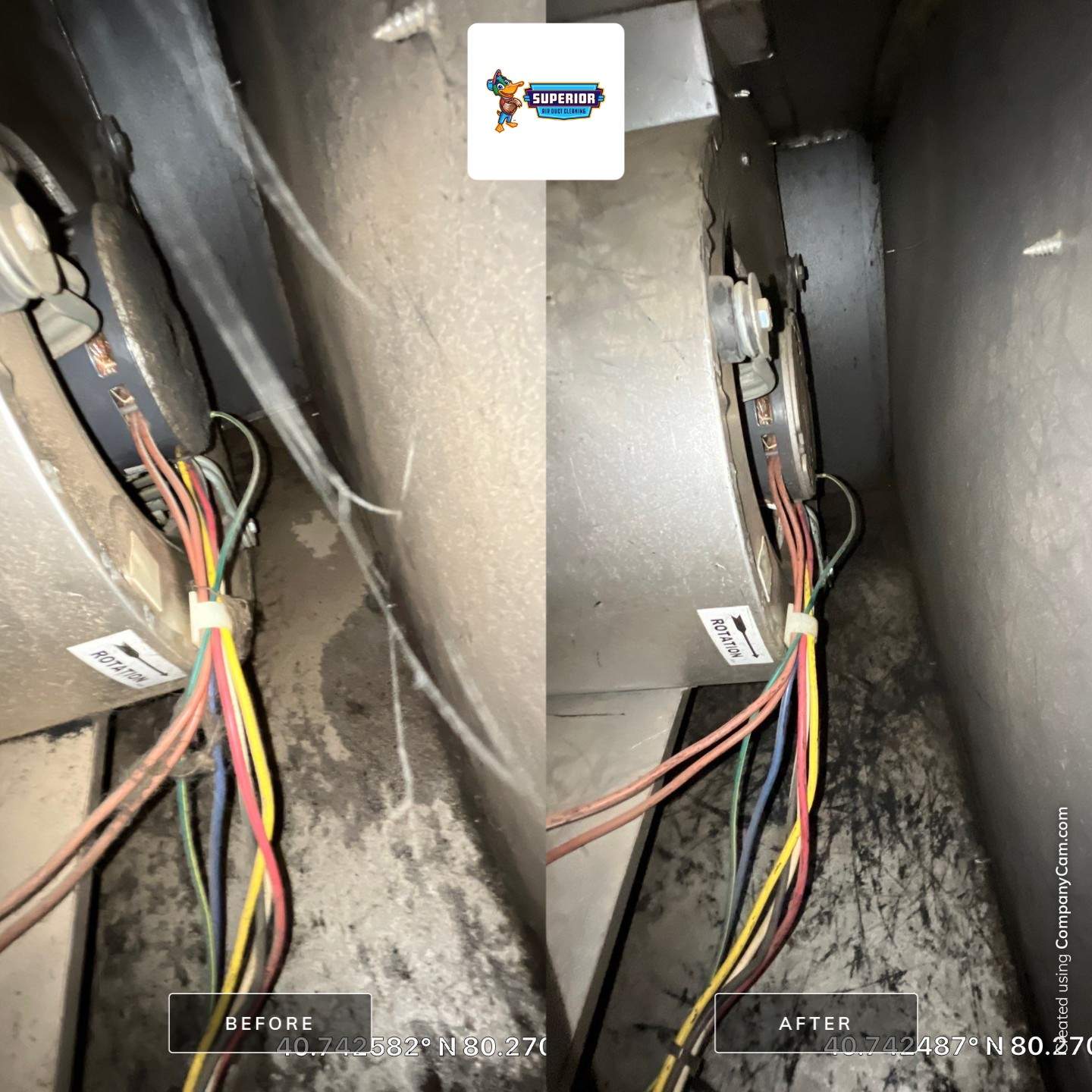 Air Duct Cleaning With a Vacuum Truck in New Brighton, PA by Superior Air Duct Cleaning