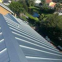 24ga 1" Nail-Strip Mill Finish by Total Roofing System The Metal Roof Experts