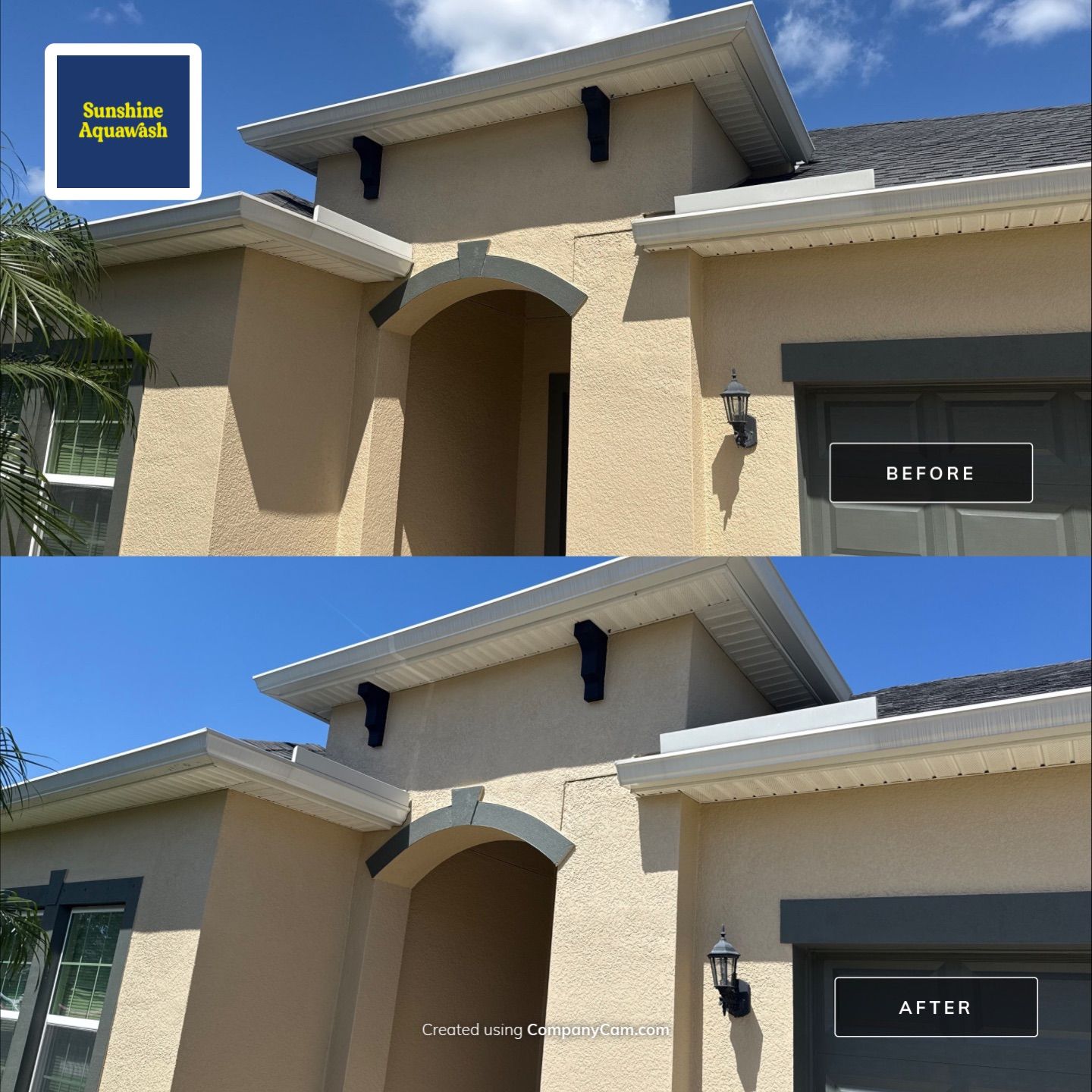 🏡 Full Exterior Cleaning – Old Mill Preserve, Palmetto, FL by Sunshine AquaWash