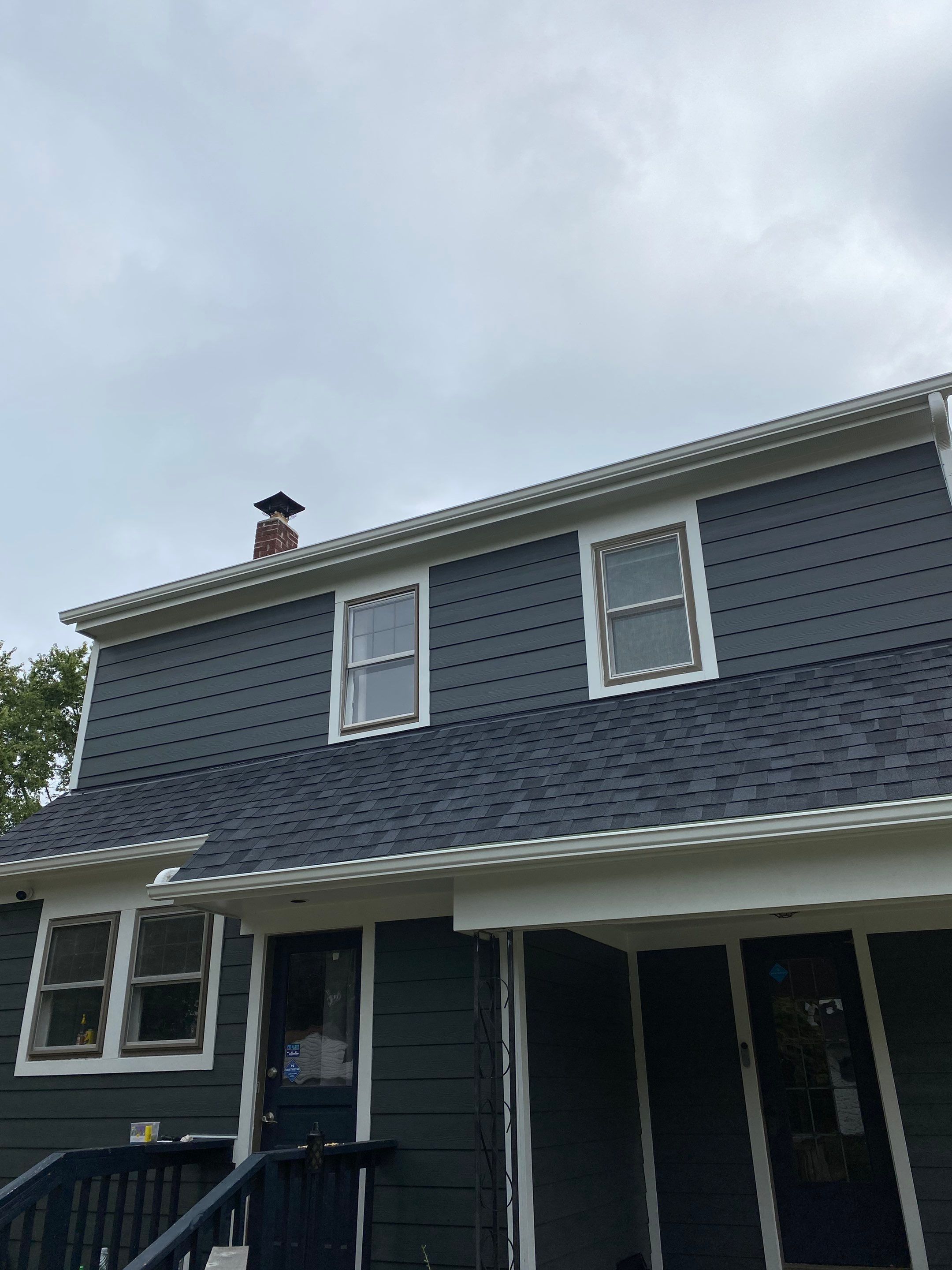 Siding Installation using James Hardie Fiber Cement Lap Siding by Best Exteriors Inc