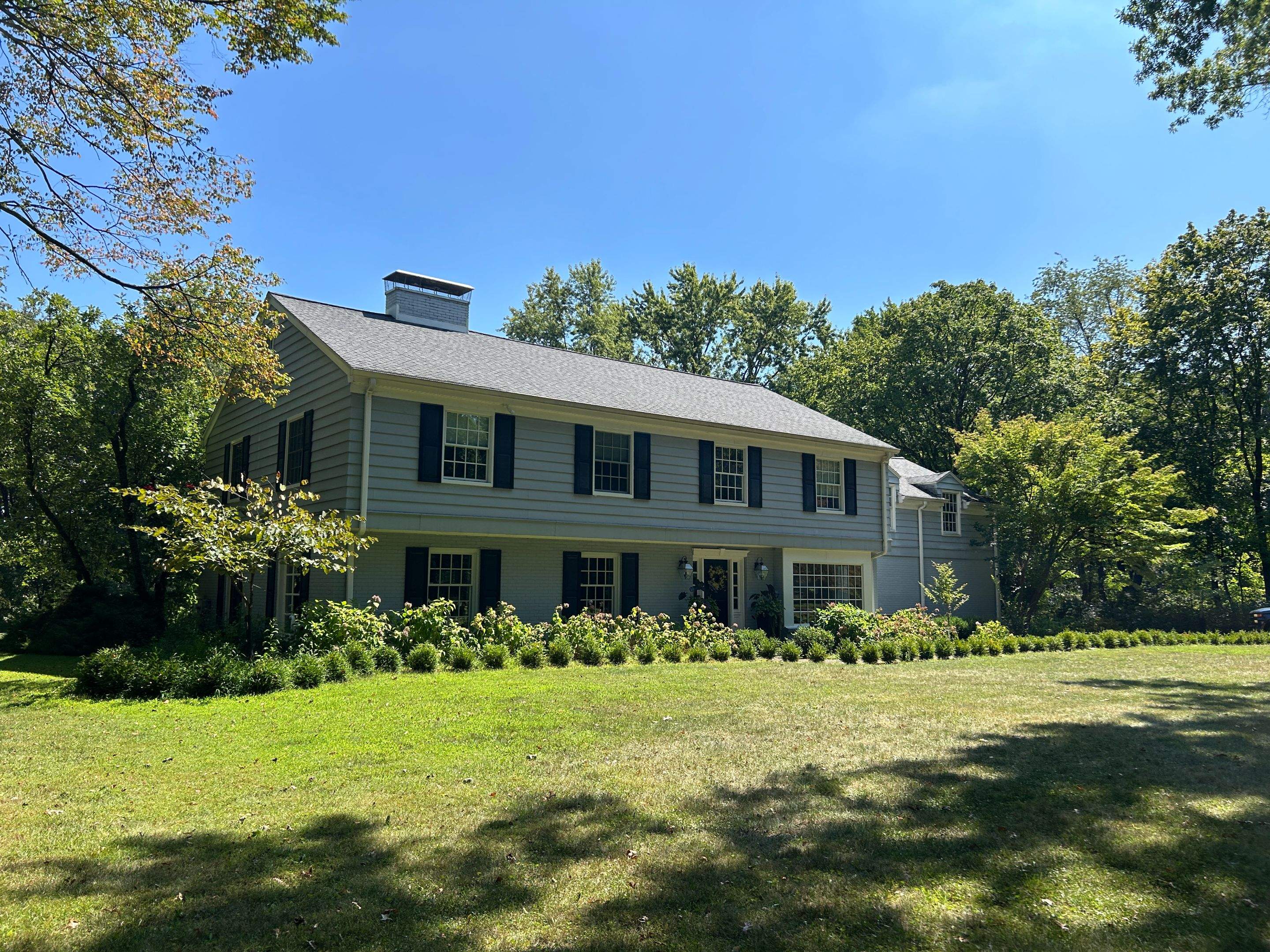 Complete Exterior Siding Renovation for Colonial Home by Ideal Siding Pittsburgh