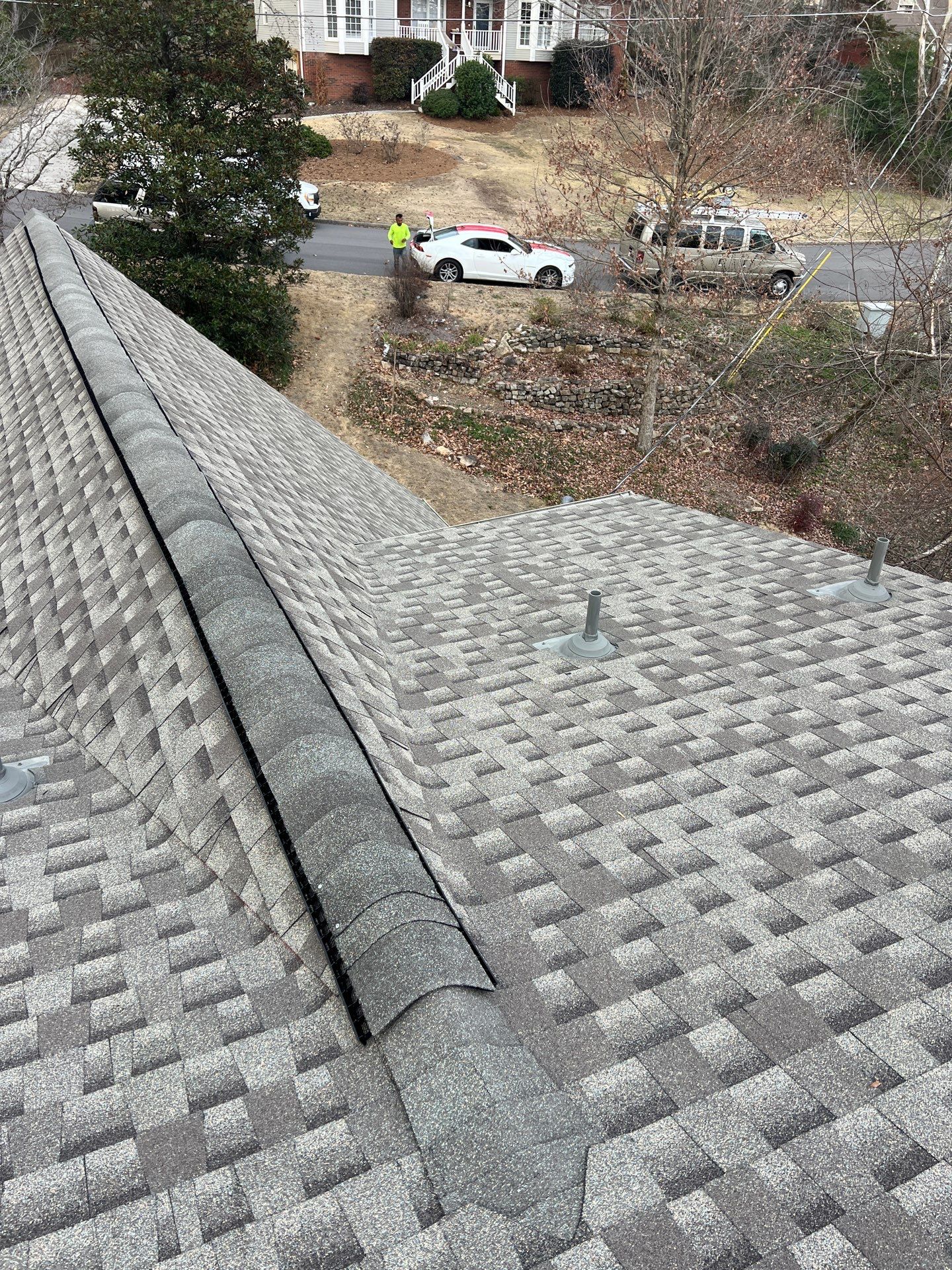 Residential Roofing Installation in Birmingham (Weathered Wood) by The Roofing Dudes