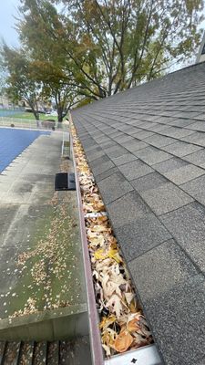Turtle Shell gutter protection installation in Roselle, IL 60172, photograph 14