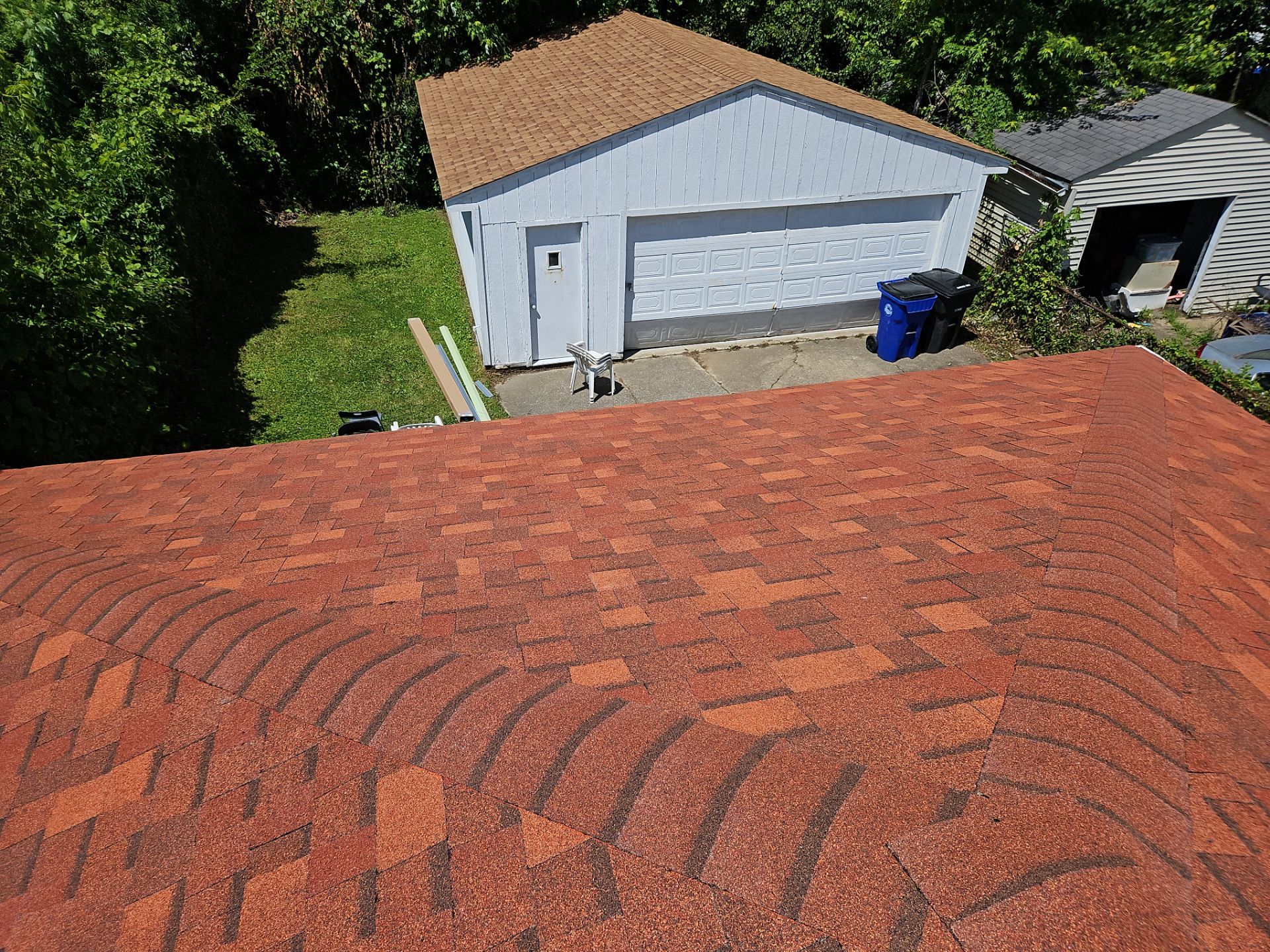 Residential Roof Replacement using Owens Corning Terra Cotta by Absolute Roofing and Construction
