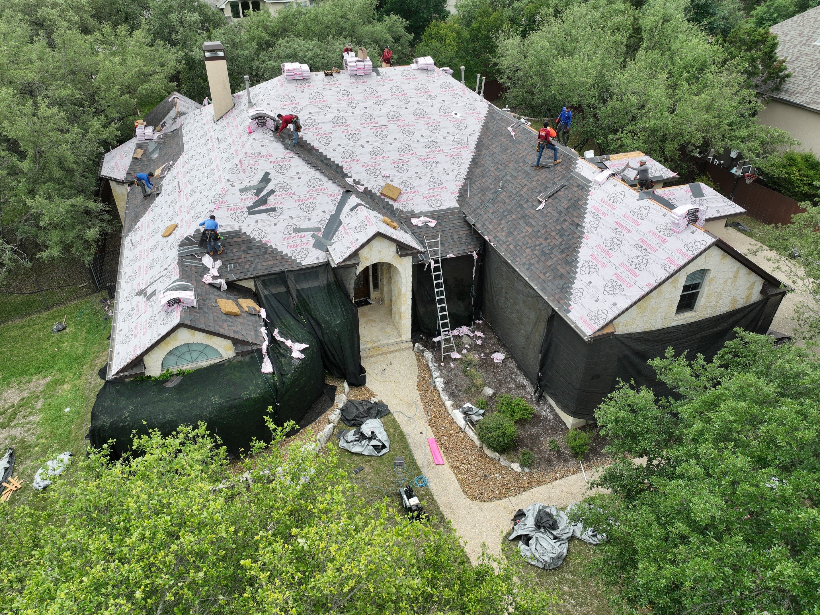 Residential Roof Replacement using Owens Corning Duration Designer 30 Year Laminate Shingle  by Premier Roofing and Contracting