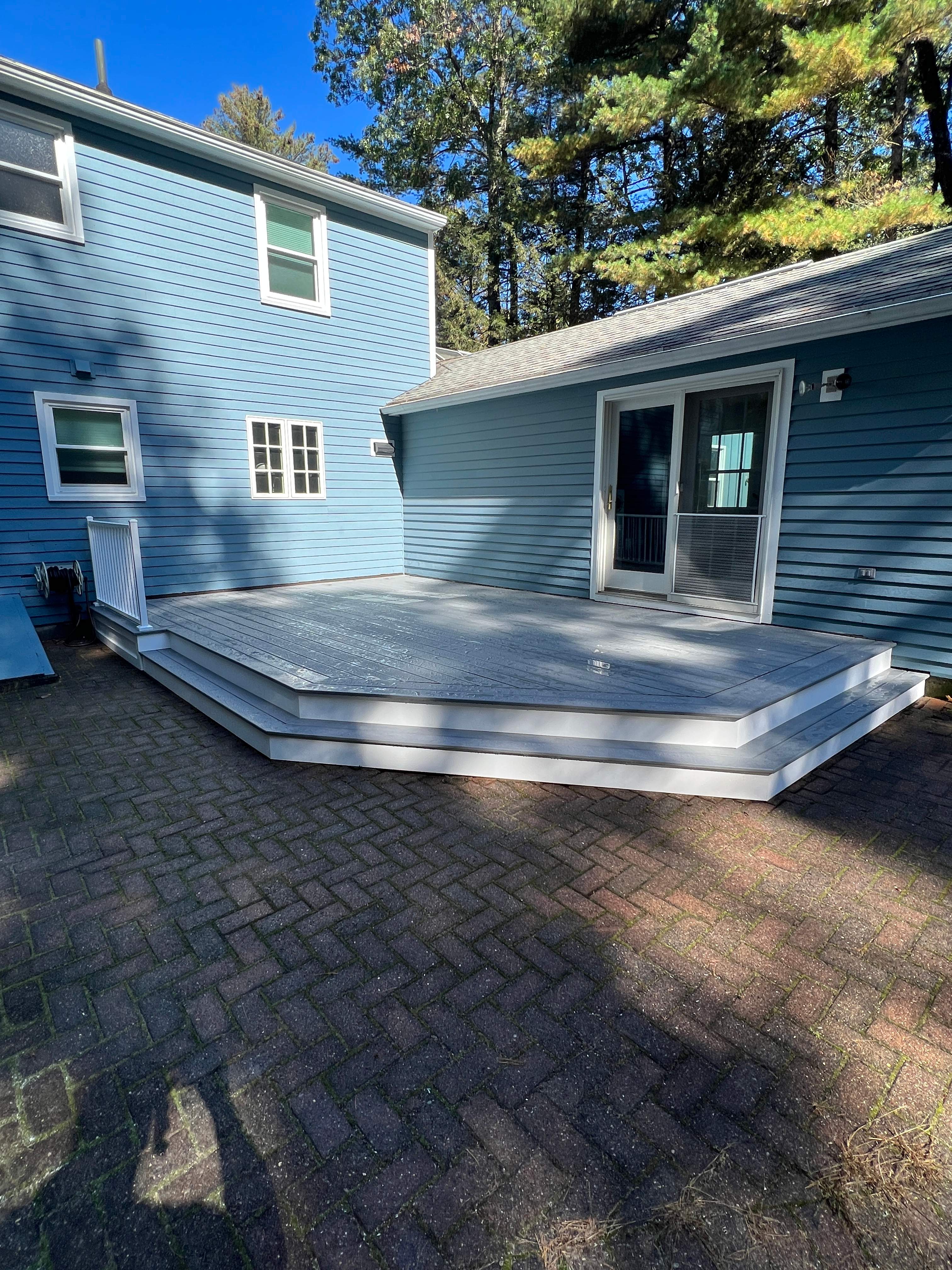 Deck Repair using Trex Select Decking by Chagnon Building & Remodeling LLC