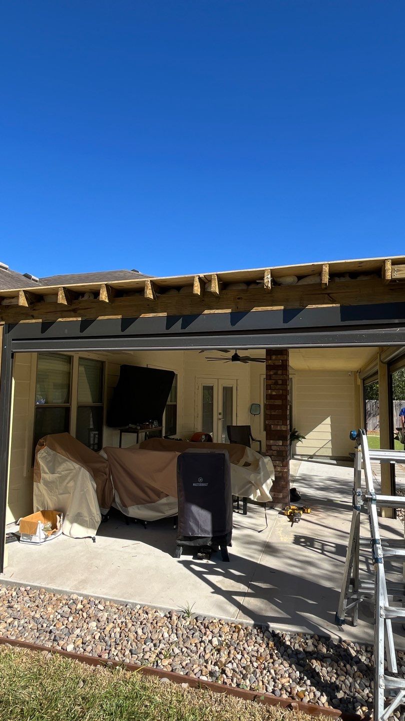 It Ain't Easy getting Shady  by Bayfront Roofing and Construction