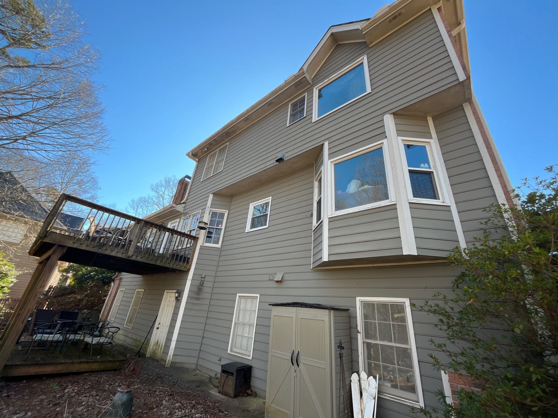 Master Vinyl Window and James Hardie Siding Installation in Suwanee, GA by Nelson Exteriors
