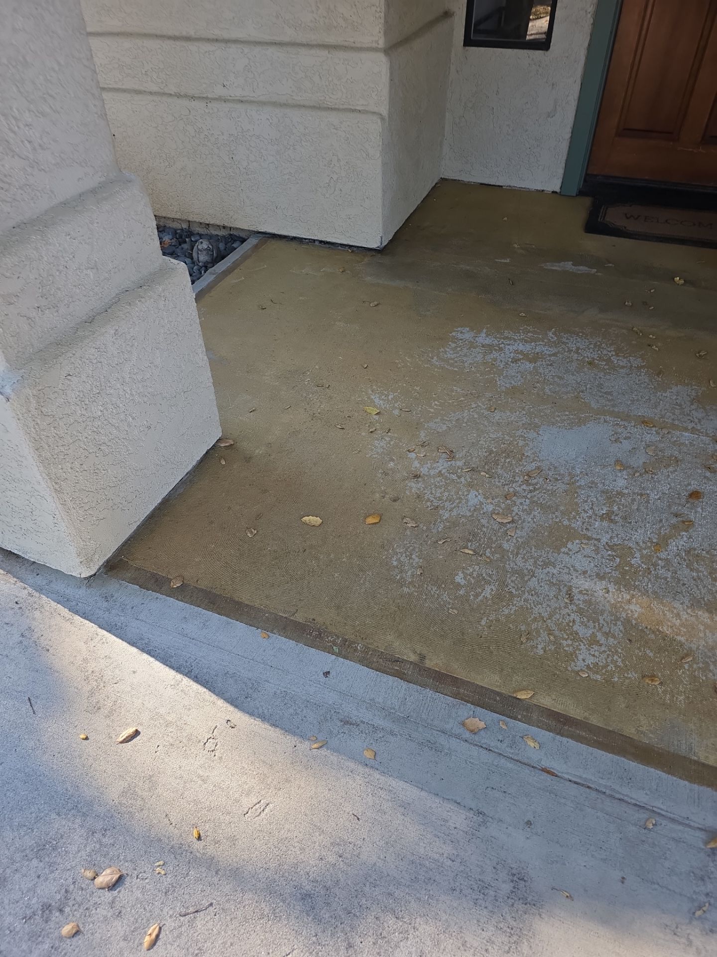 Atascadero Porch and Walkway Coating with Obsidian Polyurea Finish by MGP Coatings